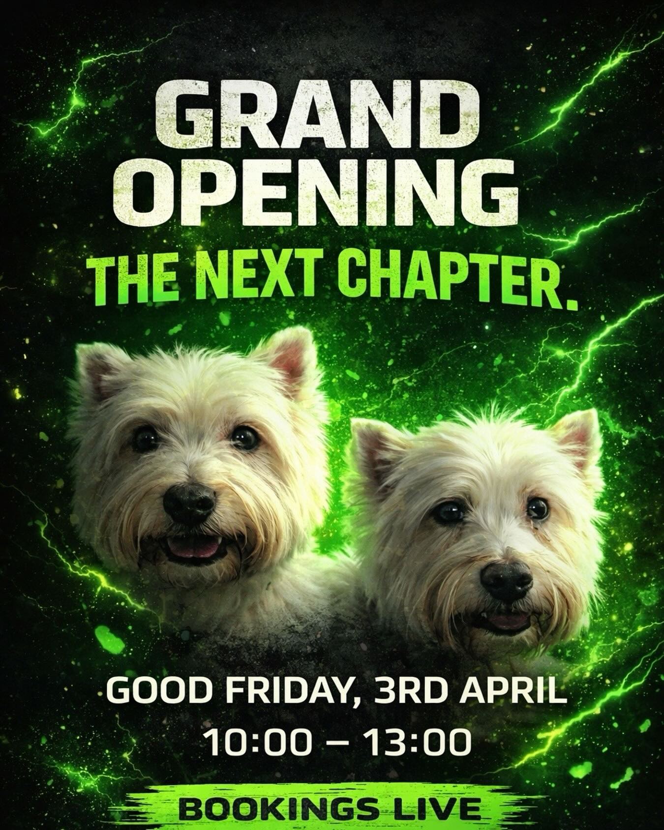 💚 GRAND OPENING 💚
🟢 We’re excited to invite you to the official opening of our brand new, bigger and even better facility.
🟢 After outgrowing our current space, this marks the next chapter for Two Tails CrossFit and we cant wait to show you.
📅 Date: Good Friday, 3rd April
⏰ Time: 10:00 – 13:00
🟢 Click the GRAND OPENING link in our bio to book in and join us on the day to:
- Check out the new gym
- Meet the team
- Take part in fun team workouts
- Be part of the Two Tails community
🟢 Whether you’re a current member, new to Two Tails or new to CrossFit, everyone is welcome.
🟢 Bookings are now live – secure your spot today 😁