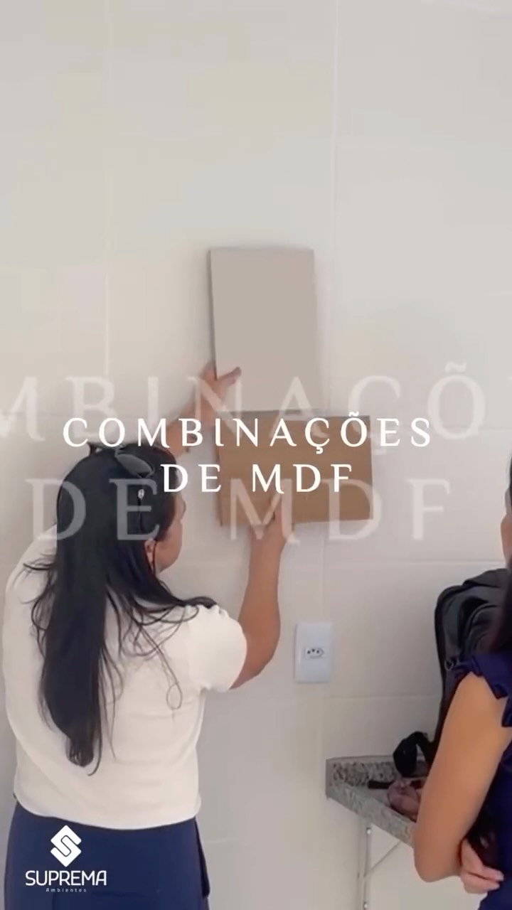Aqui vai umas opções de combinações de mdf.
Escolher o mdf certo, faz toda diferença no resultado final.
#móveisplanejados #supremaambientes #moveissobmedida #mdf