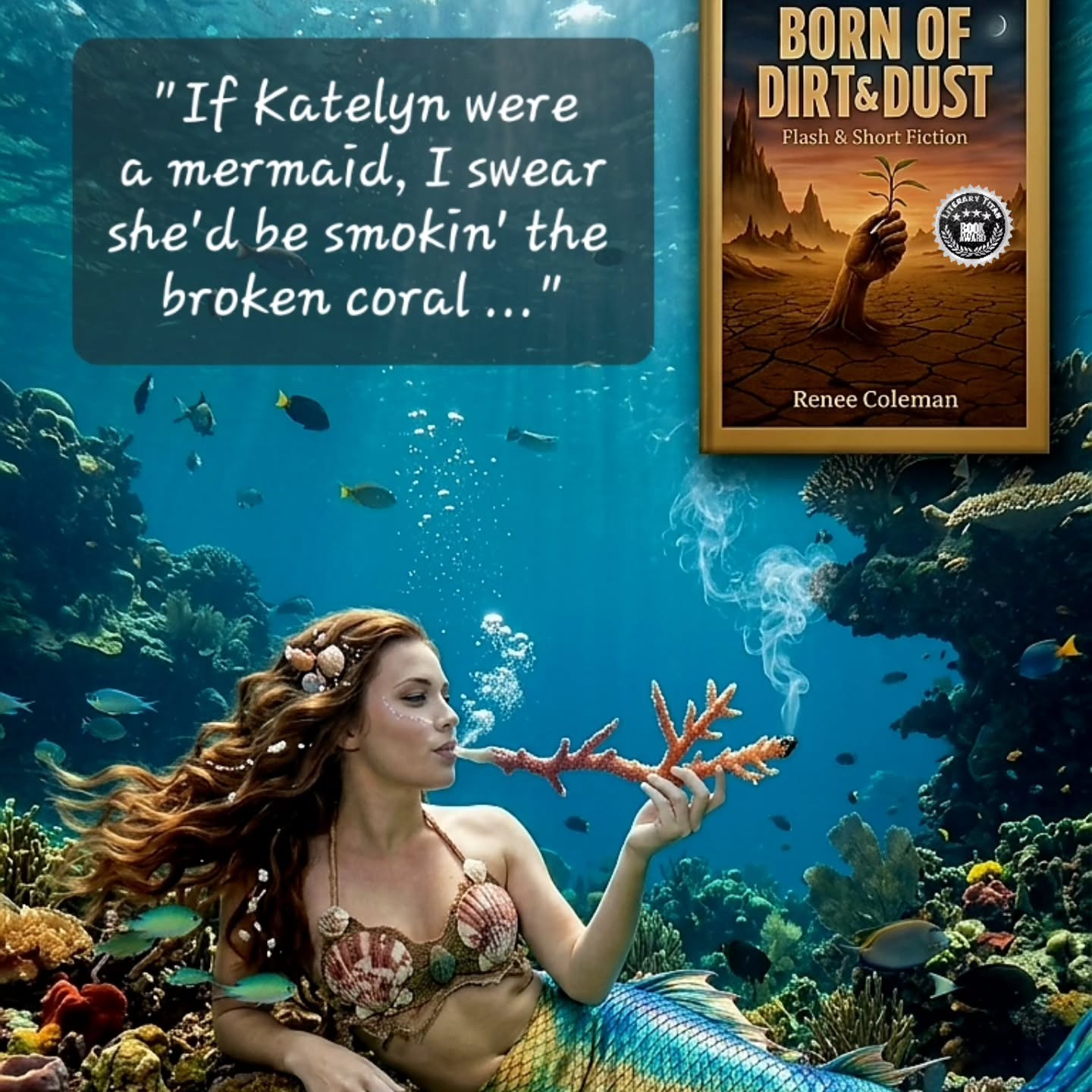 In the story "Smokin" with Death," things aren't so good with Katelyn.
She tries her best, but what does that really mean?
#speculativefiction
#darkfantasy
#indiebook
#readersofinstagram
#bookexcerpt