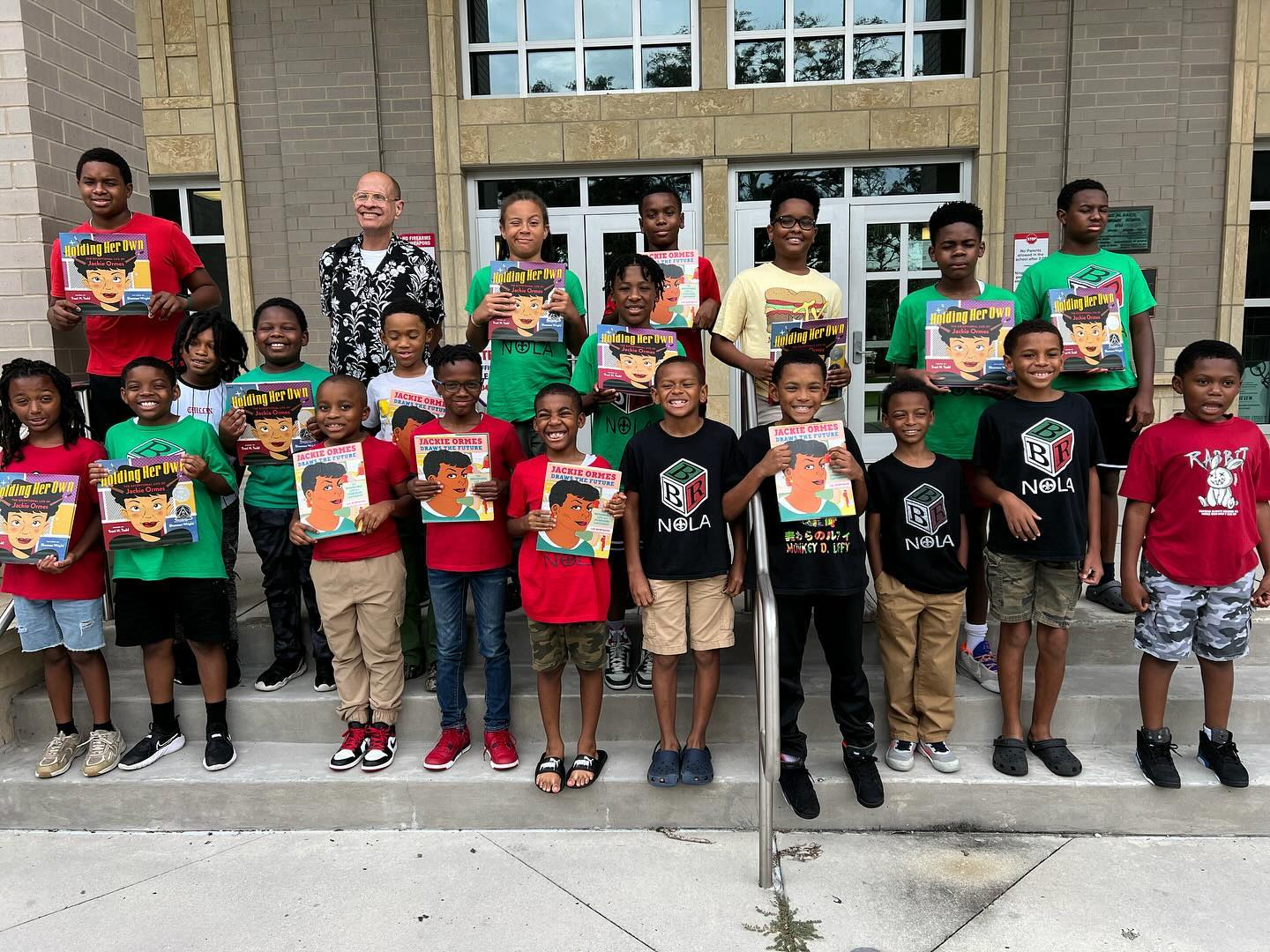 BBR’s 45th Book 📚 Club Selection. “Jackie Ormes Draws the Future: The Remarkable Life of a Pioneering Cartoonist” AND “Holding Her Own: The Exceptional Life of Jackie Ormes”.
Guest speaker: @slade9346
#black_boys_read_nola #black_boys_read_504 #blackboysread #blackboysmatter #blackboyjoy #read #reading #readingtime #readabook #readmore #readingisfun #readingforfun #readingchallenge #readinglife #readingtogether #readingtochildren #readers #readersofinstagram #readingwithkids #readingmatters #readingispower #diversebooks #diversebooksmatter #diversereads #blackauthors #blackcharacters #blackauthors #bookclub #bookcommunity #representationmatters