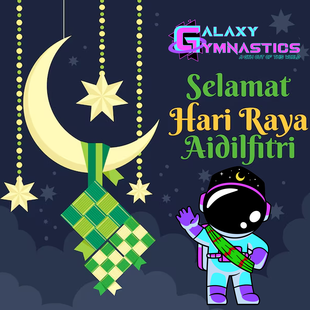 🌙✨ Selamat Hari Raya to all our Muslim students and families ✨🌙
May this special season bring peace to your hearts, joy to your homes, and precious moments with your loved ones. Thank you for being part of our Galaxy family and for sharing your children’s journey of growth, courage, and discovery with us. 💜
عيد مبارك
Eid Mubarak
With love from all of us at Galaxy Gymnastics
A Gym Out of This World!
#galaxygymnastics
#galaxygymnasticssg
#agymoutofthisworld