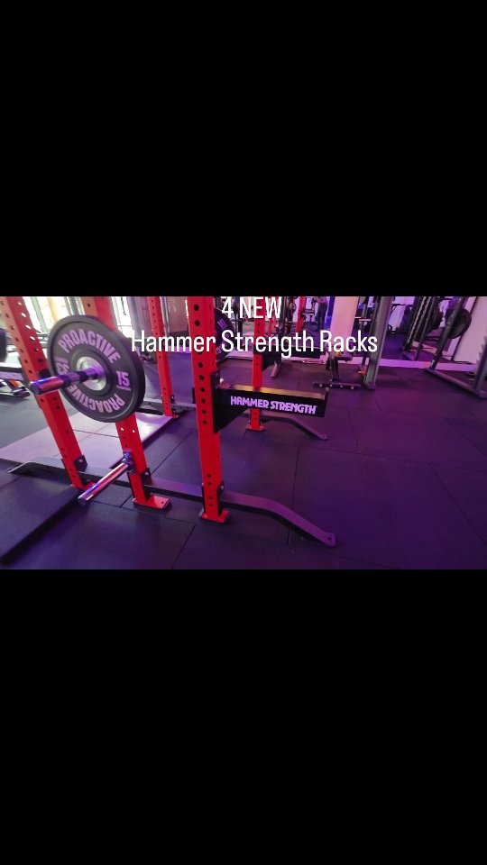 New Hammer Strength Power Combo Racks added to the Blaze suite.
More and more yet to arrive