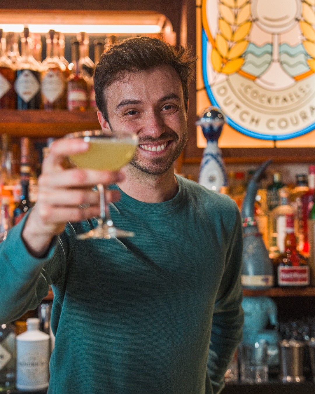 We’re excited to be taking @theodoregoujon to @dutchcouragecocktails this evening for his guest shift as part of his grand prize as The Hague Bartender of the Year!
A huge thanks to @timo.janse for hosting us this evening and a huge thanks to @thomsaay for making this happen!
Cheers to the night and once again, a huge congratulations to Theo!
#cocktails #cheers #bartender #amsterdam #horeca