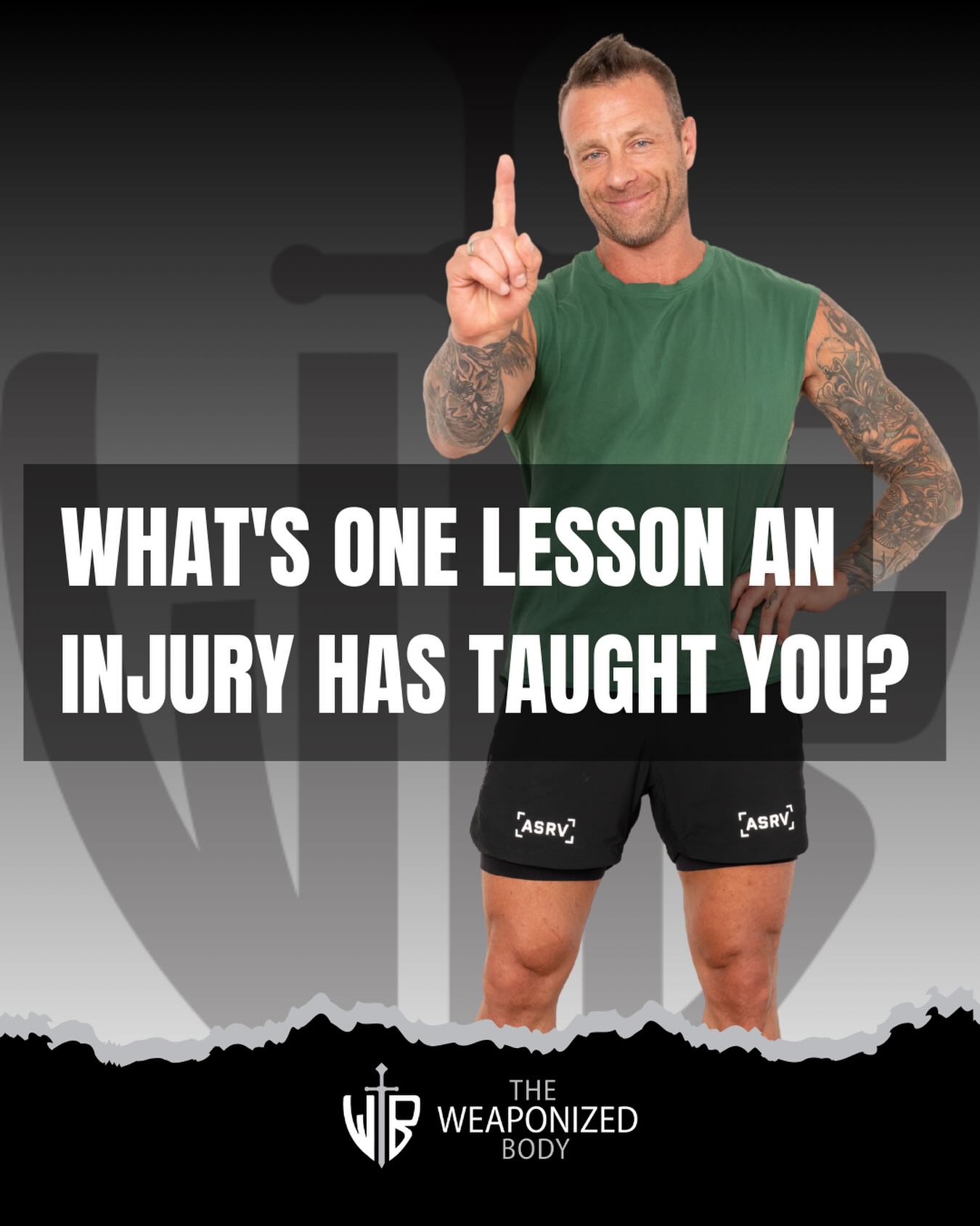 Real talk.
Most people rush recovery (including me)
They want to feel normal again as fast as possible.
But the smartest athletes, the strongest performers, and the most resilient people do something different.
They study the injury.
They ask: Why did this happen?
What weakness did this expose?
What needs to change?
Because recovery isn’t just about healing tissue.
It’s about upgrading the system that broke.
💬 What’s one lesson an injury has taught you?