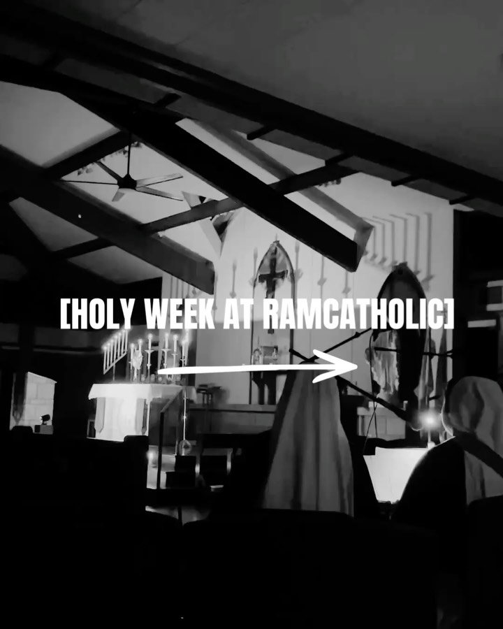 Holy Week at RamCatholic †
#easter #fortcollins #csu #catholic #campusministry