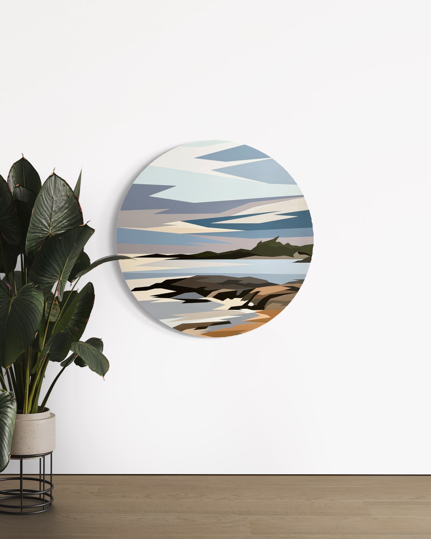 Recently delivered, and recently sold…
Many thanks to the fine team @canvasgalleryto in Toronto for placing this new piece so quickly:
Pick Me Up
2026
Acrylic on Birch Panel
32” Round
Sold