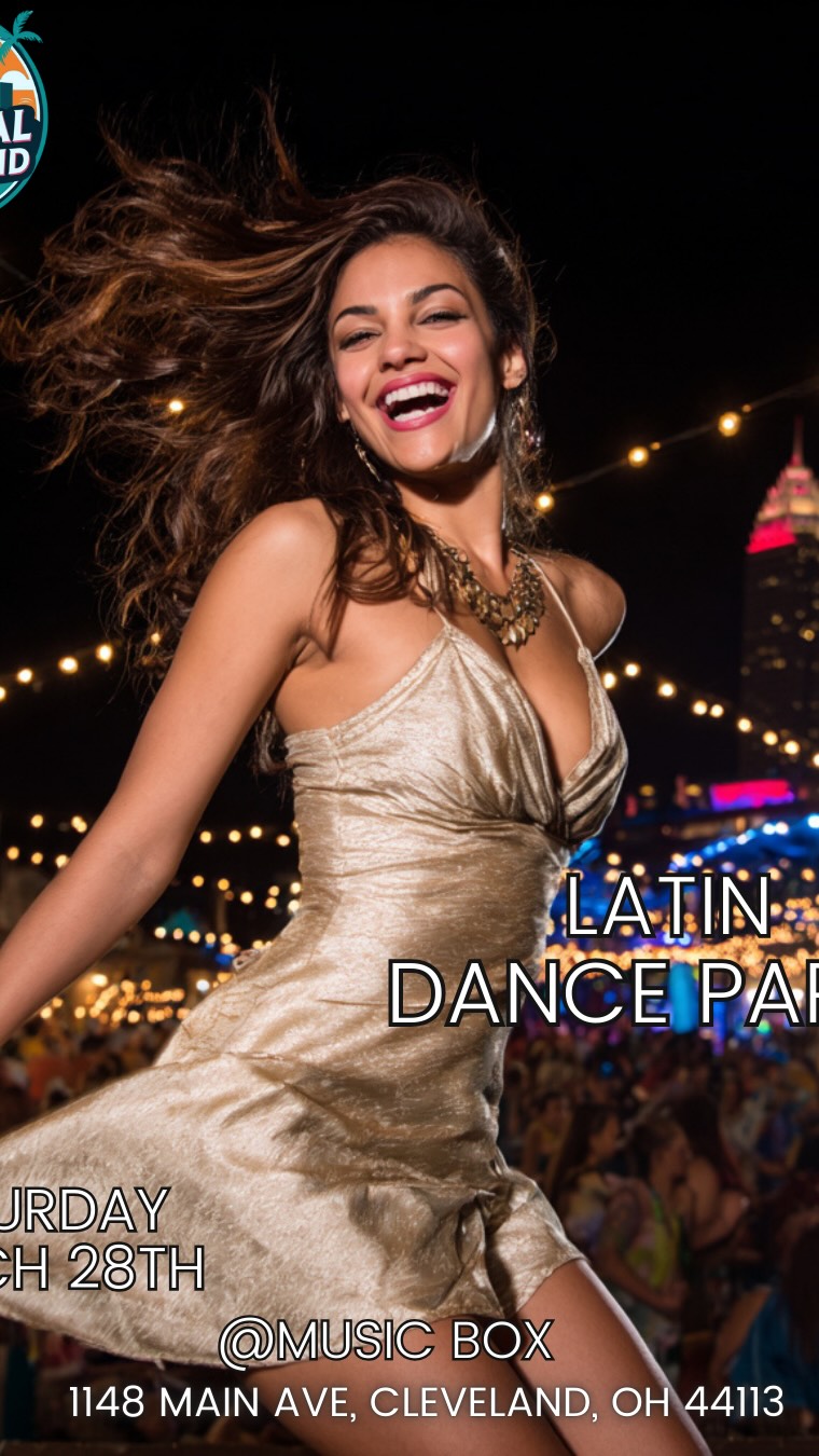 Toda is the last day to save $5 per ticket for our Latin Dance Party at the music Box