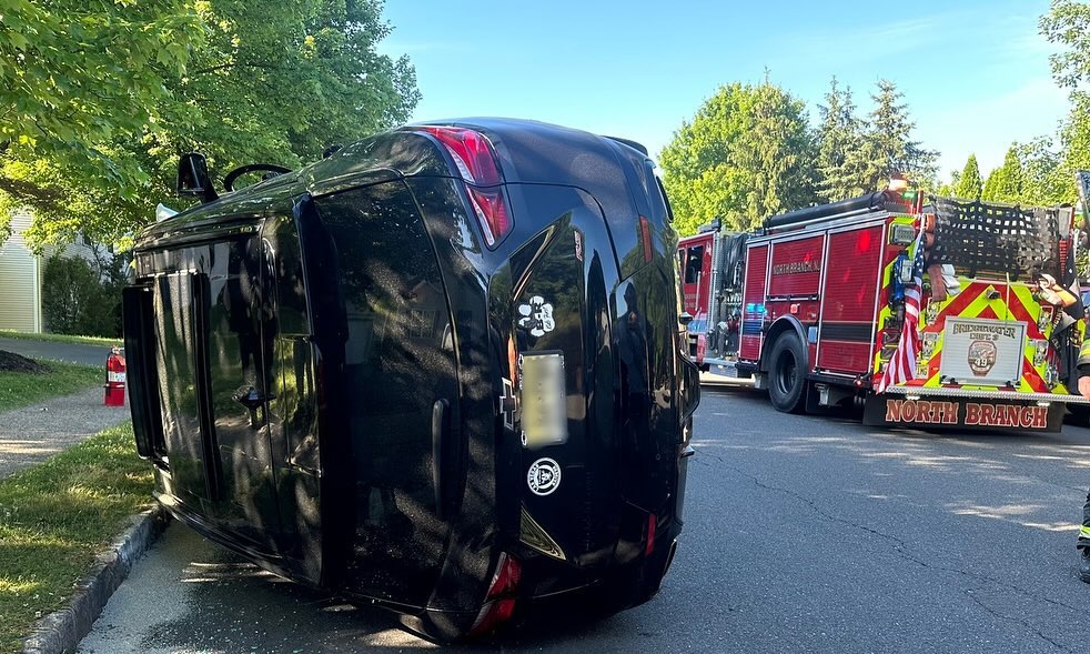 Yesterday North Branch handled an overturned vehicle in Bridgewater Twp. Later in the day, close to 20 members participated in vehicle extrication training and worked on a variety of skills.