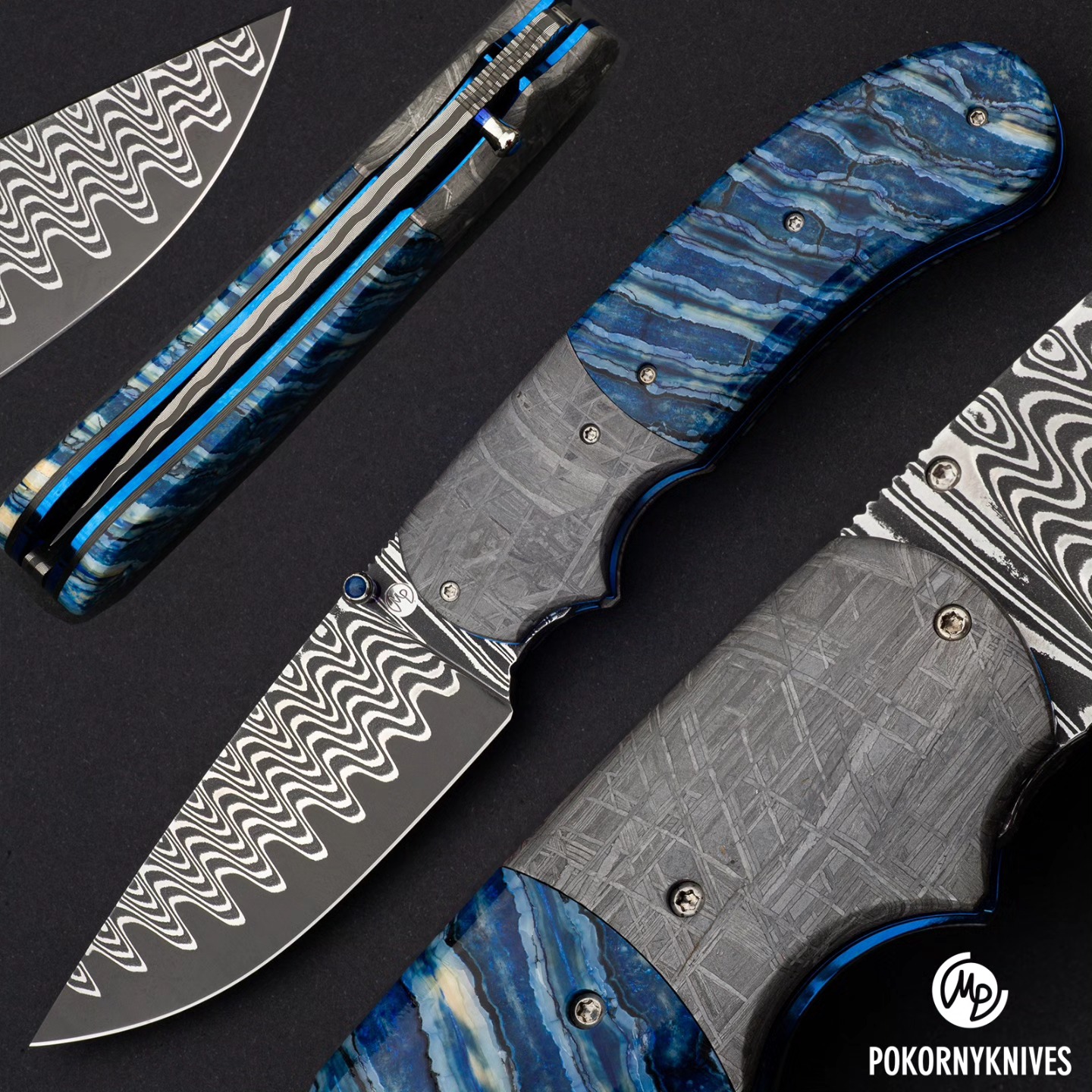 SKYFALL with Meteorite bolsters #ElmaxCORE Ladder pat. by @futuronforge , and Mammoth tooth lined by anodized titanium liners
Thanks for watching. 🔥
#alchemysnotdead #grailknives #muonionalusta #oneofakind #hardcorefuturon