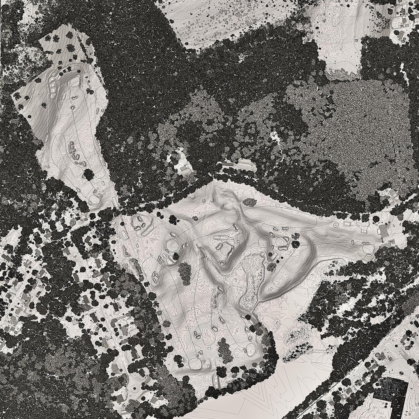 The best 9 hole golf course in the world? Looking at this topo they may have a case… @whitinsville_golf_club