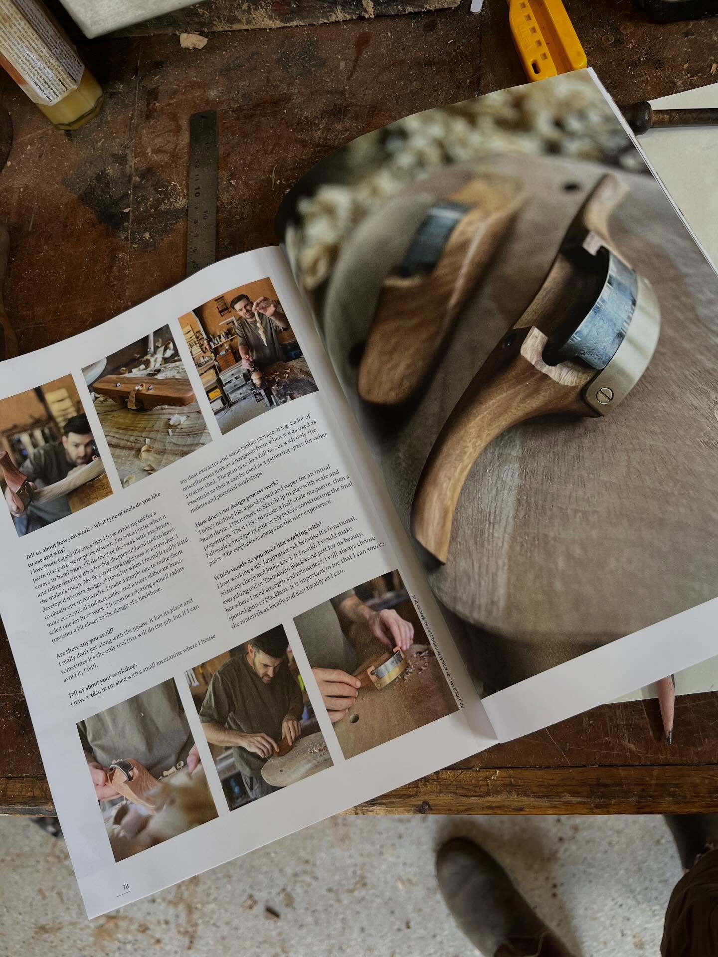 A huge thanks to Furniture and Cabinetmaking Magazine @fandcmagazine for featuring me in this month’s issue. It blows my mind every day that people think I’m interesting enough to watch on instagram let alone read about me in a magazine!!
With so much emphasis on digital media these days when anyone can post a video regardless of their level of commitment or competence, I feel really privileged to be featured in a physical publication and to be a small part of the art of print media that is still very much alive.
#furnituremaker #printmedia #maker #makermovement #woodworking