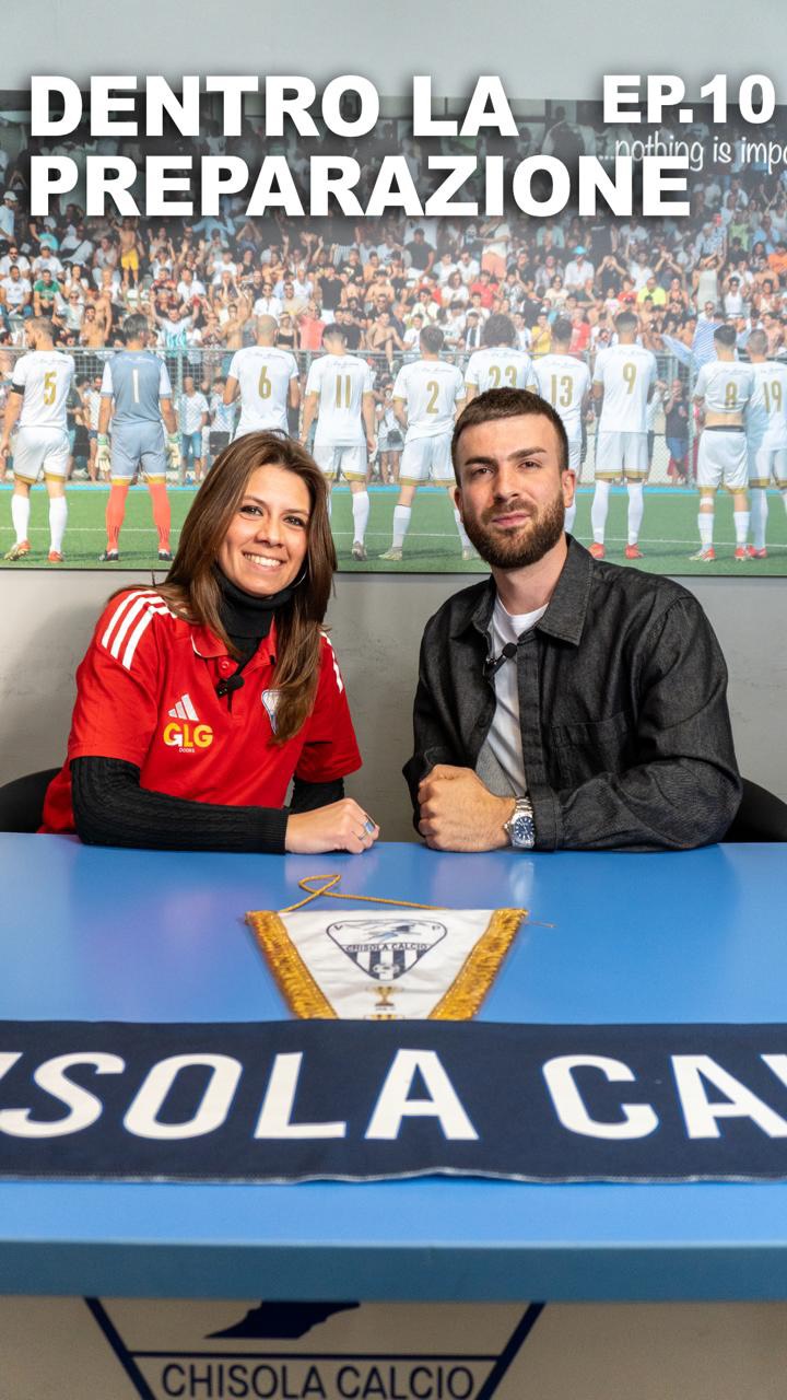 🎙️Andrea Verderosa è l’ospite della decima puntata di Chisola Insider. Il preparatore atletico della prima squadra ci ha raccontato il suo ruolo, il rapporto tra questa professione e la tecnologia, e le criticità legate al concetto di lavoro atletico in Italia, a partire già dall’ambiente scolastico.
La puntata integrale è disponibile sul nostro canale YouTube ufficiale (link in bio)
#wearechisola #chisolainsider