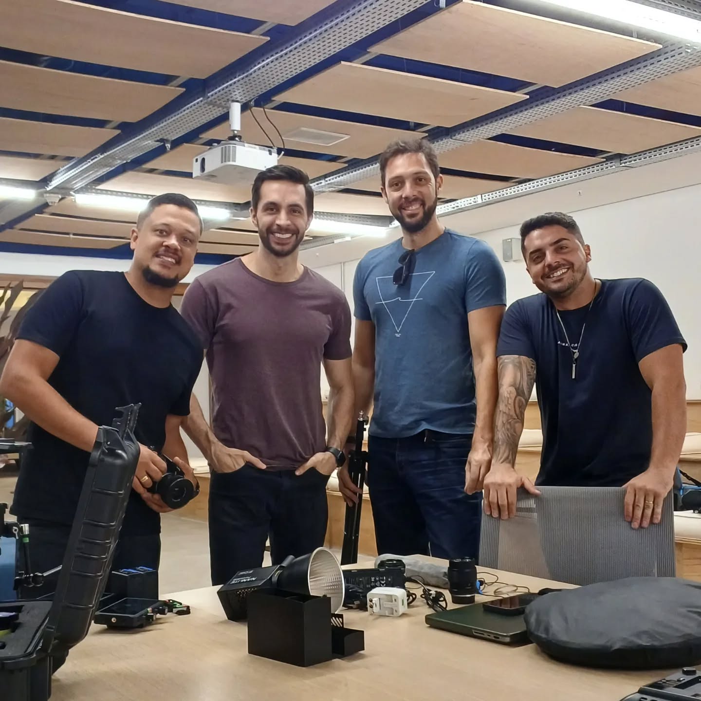 Gravações dessa quinta feira no Crea em São Paulo. #direção