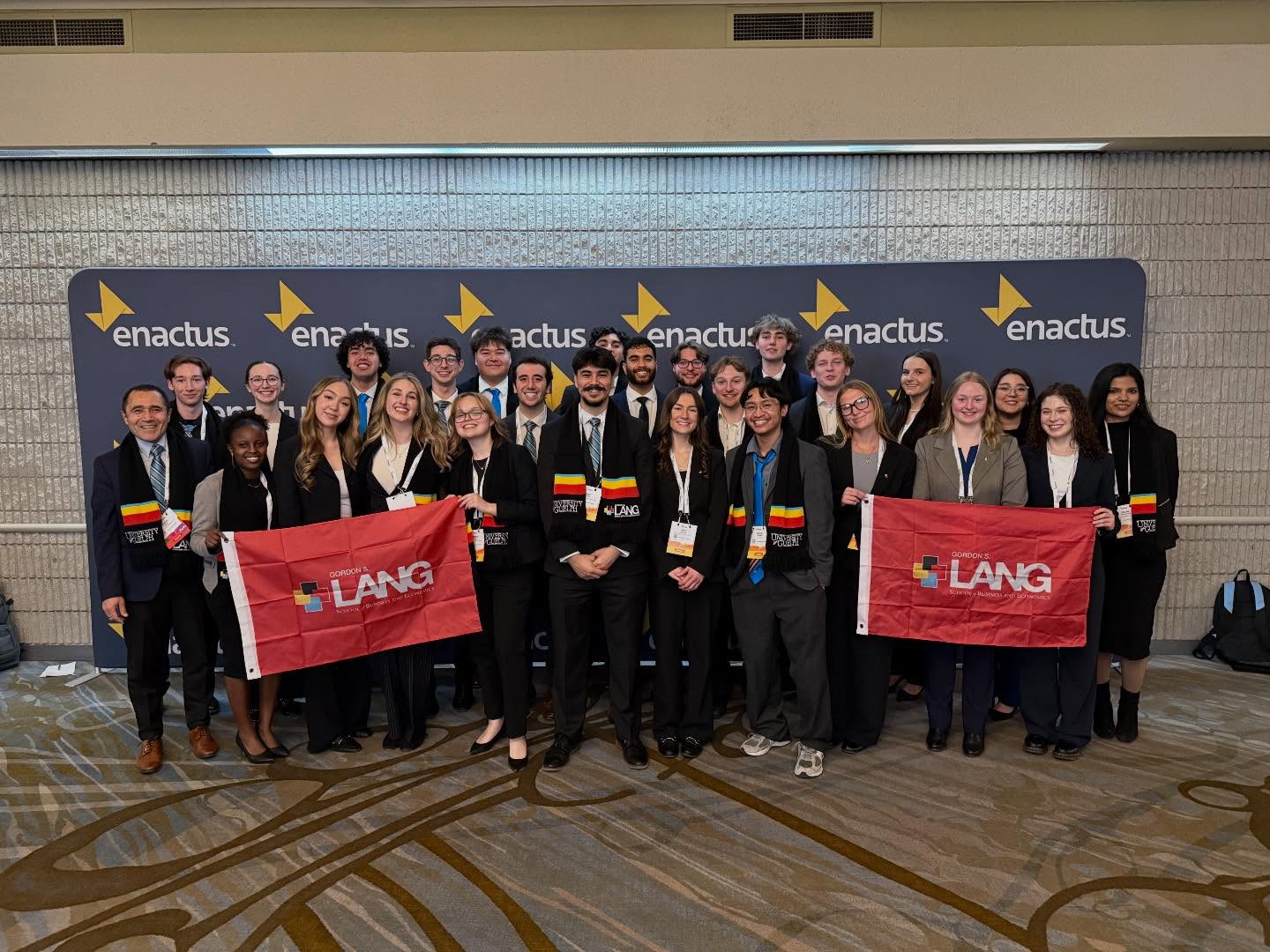 Yesterday in Toronto, Enactus Guelph took the stage at the Enactus Canada Central Regional Exhibition, and the results where record breaking: 3 first place finishes out of 4 competitions while competing against nearly 30 universities and colleges.
🥇Brewed Beauty, First Place: Canadian Tire Environment Sustainability Challenge
🥇ReduX, First Place: Desjardins Community Empowerment Challenge
🥇seQUESTer, First Place: Innovation & Impact Challenge
A huge thank you to everyone on the team for their hard work and dedication, and a special thank you to our faculty adviser Ruben Burga for his guidance and support throughout this journey. And to our presidents Daniel Grygorachyk and Kiyan Ladhani for there leadership. We couldn’t have done it without you!
We’re excited to pitch each project again at Nationals in Montreal next month!
Learn more at: enactusguelph.com
#enactus #enactusguelph #uofg #langbusiness #sustainability