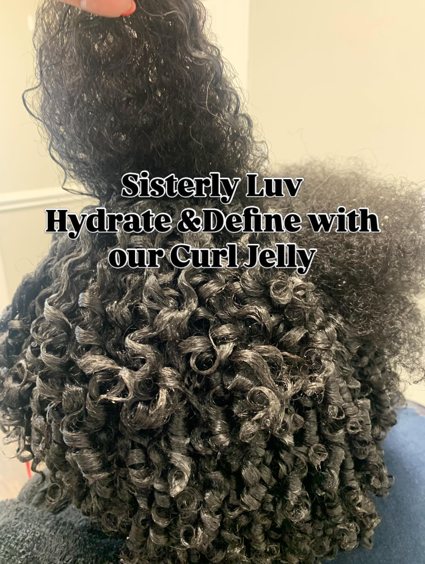 Textures of excellence using Sisterly Luvs Curl Jelly#mauldincurlspecialist#mauldinchairstylistcurlyhair#healthycurls