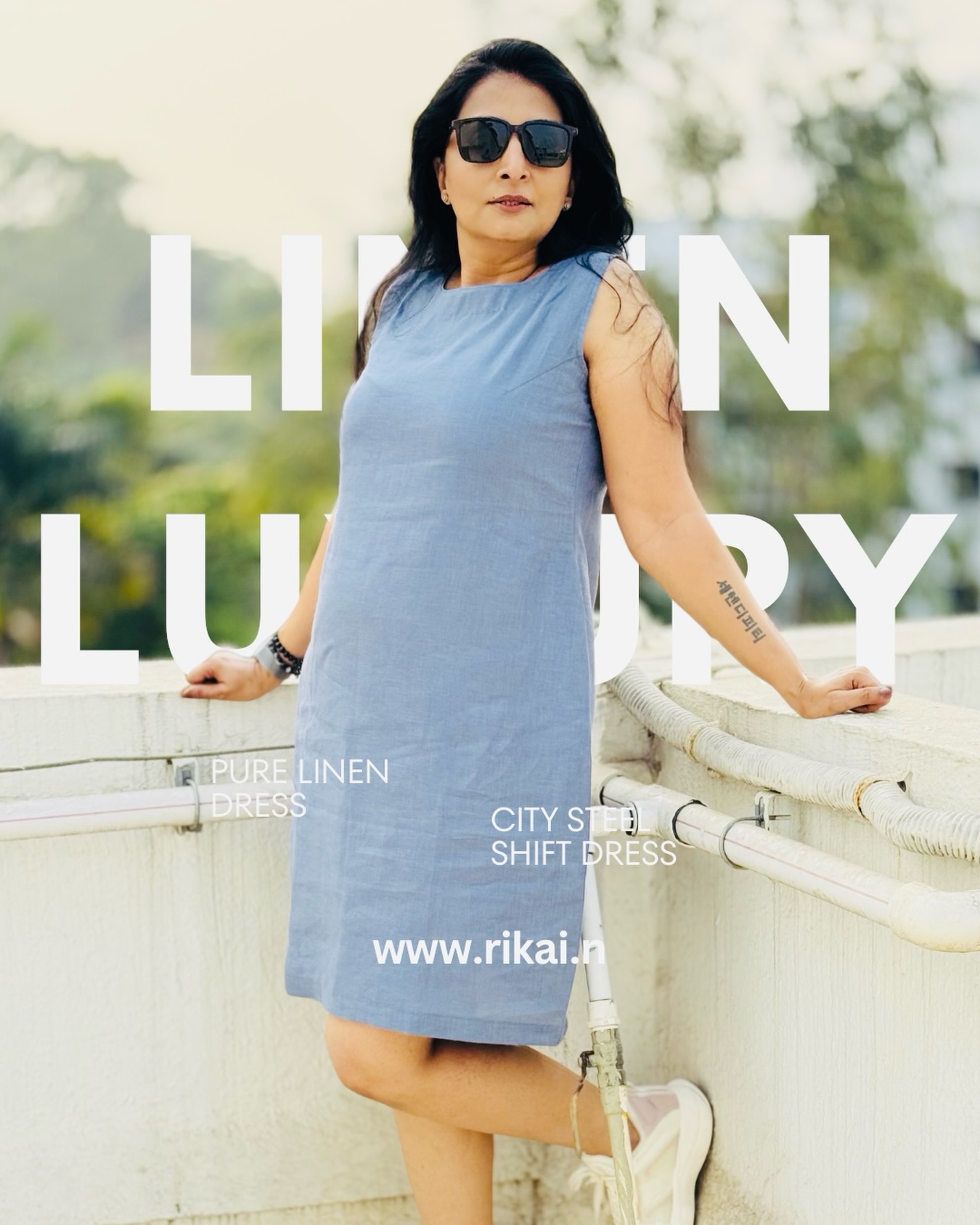 Understated. Elevated. Essential.
Our city steel linen shift dress is designed for days that flow with ease and evenings that linger in style.
Shop for these at www.rikai.in
#rikai#linendresses#shiftdress#womenownedsmallbusiness
Linen dresses, rikai linen, linen shift dress, shift dress, womens dresses , casual dress, grey, steel grey, comfort clothing.