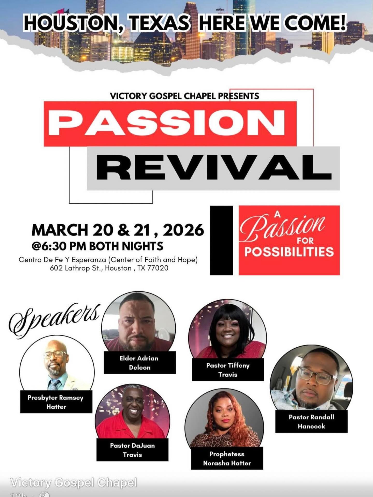 602 Lathrop St, Houston, TX 77020
Victory Gospel Chapel