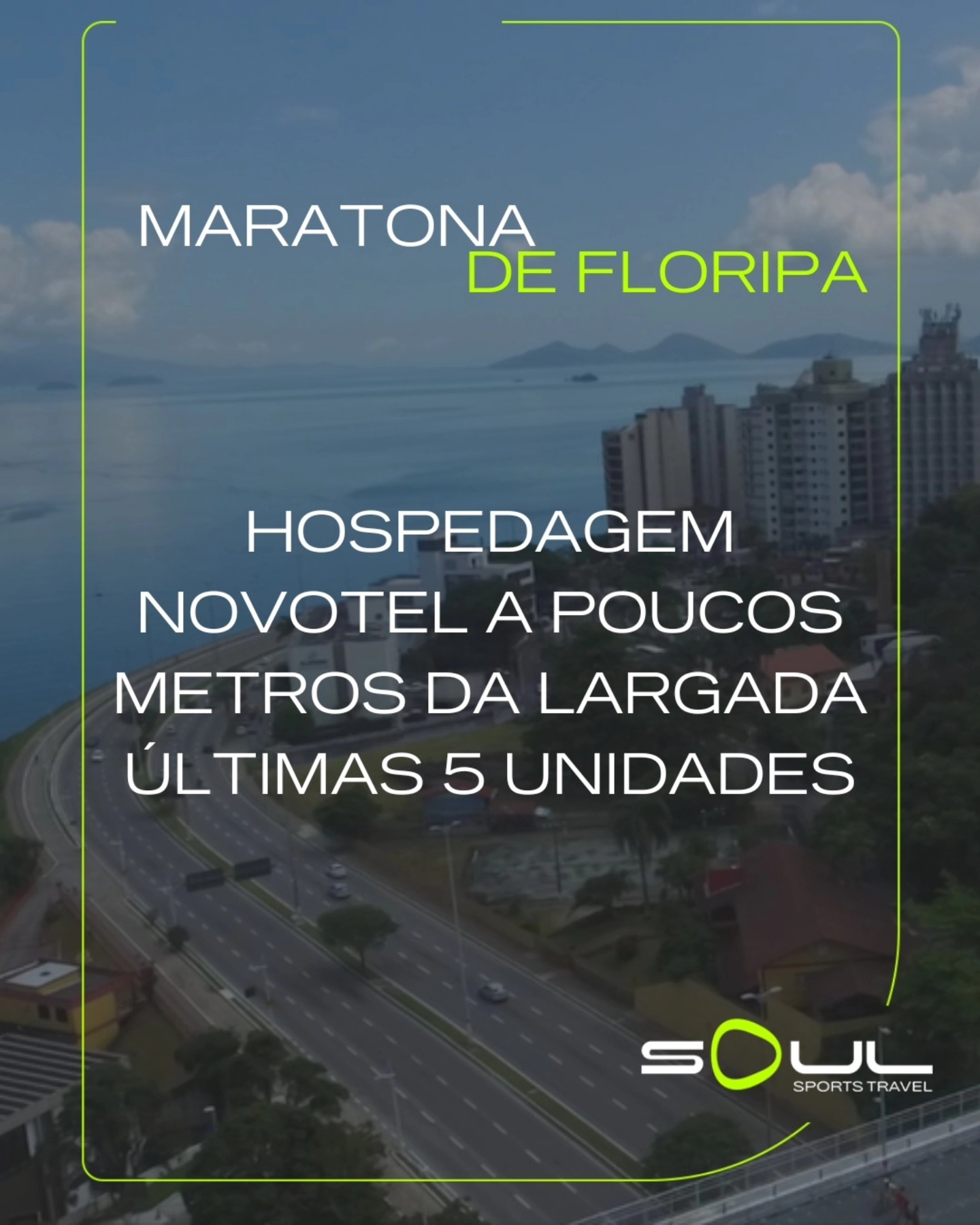 ÚLTIMAS 5 UNIDADES DISPONÍVEIS! Vai correr a Maratona de Floripa e ainda não garantiu sua hospedagem? Estamos em um dos melhores hotéis da orla, o Novotel Florianópolis, 4 estrelas, em frente à Beira-Mar Norte e a poucos metros da largada da prova. É conforto, praticidade e localização perfeita para você focar 100% na sua performance. Quartos espaçosos com duas camas de solteiro e café da manhã antecipado no dia da prova. Entre em contato pelo link na bio ou direct