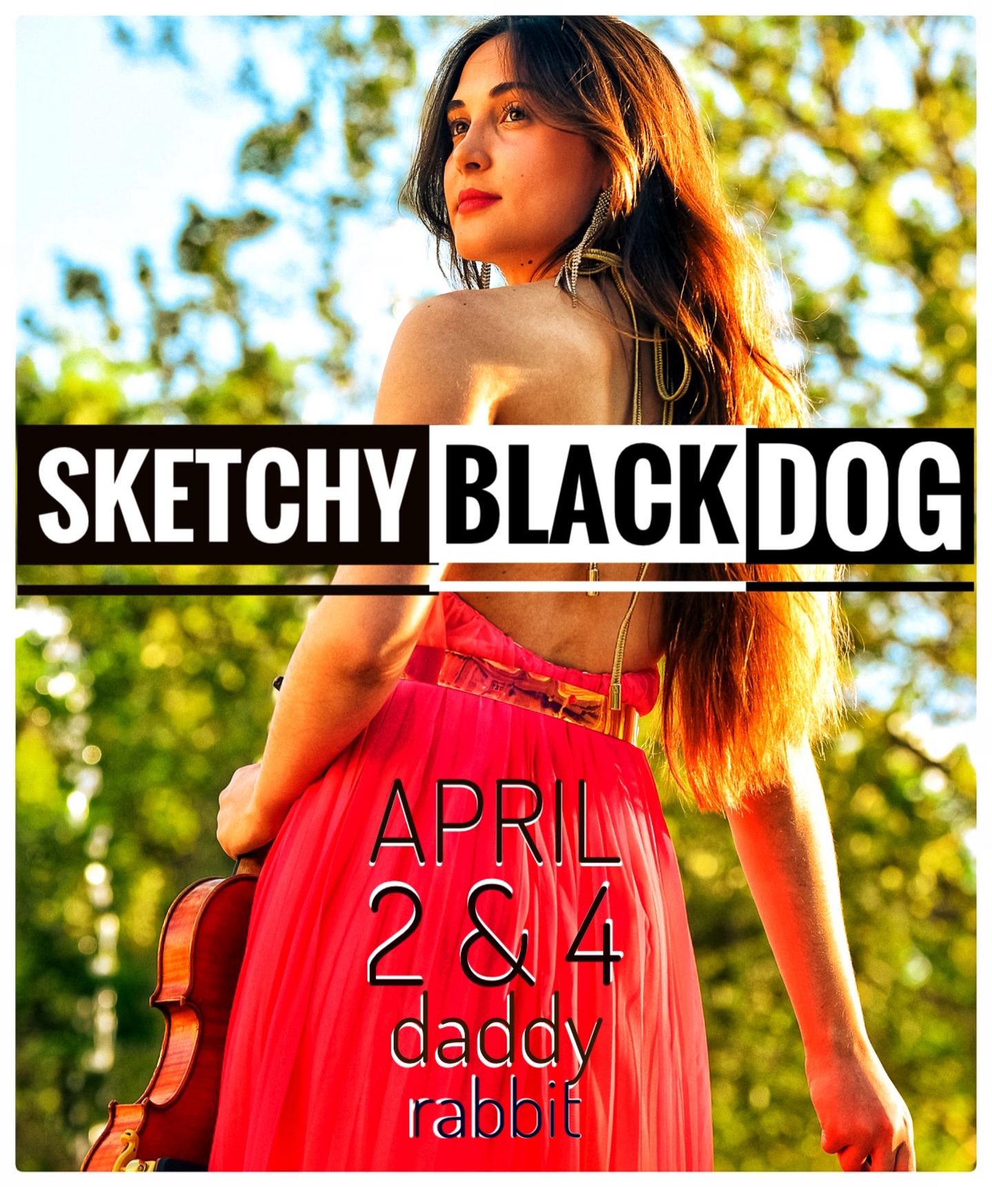 Sketchy Black Dog is Back! The epic ensemble that brings together a classical string quartet with a jazz piano trio playing classic rock. The trifecta 🐎 indeed!
Violinist Marina Alba will lead the string quartet featuring violinist May Yu, violist Bram Fisher, and cellist John Sample. Peter Slavov will play bass along with drummer Chris Wabich and pianist Misha Piatigorsky who are the original creators of Sketchy Black Dog. April 2nd will take place at Loulou (176 8th Ave) and April 4th will take place at Berimbau (3 West 36th Street). #stringquartet #jazztrio #classicrock #newyork #sketchy 🎫 link in bio or www.daddyrabbitnyc.com NOT TO MISS
