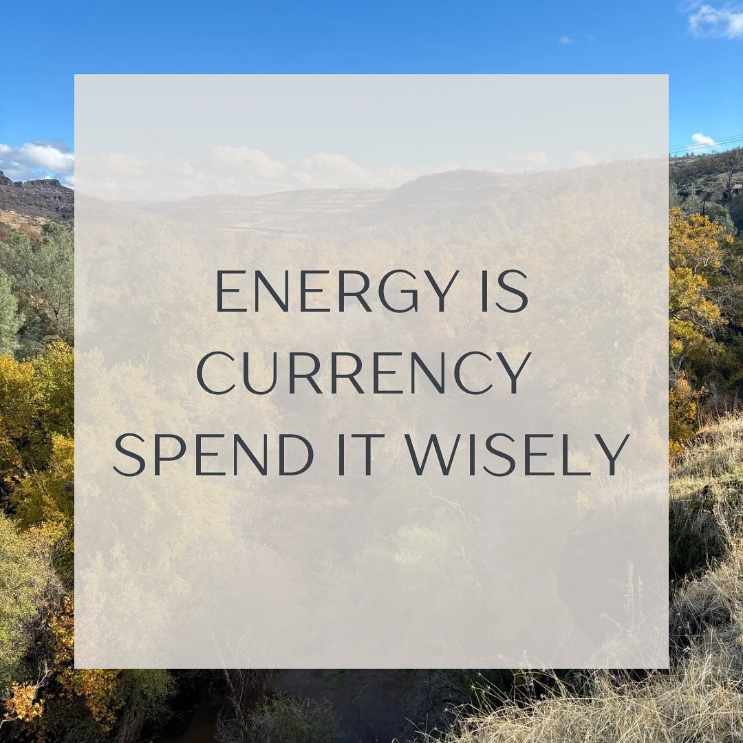 Check-In Reminder
Am I spending my energy on the things I truly value?
✅ People
✅ Activities
✅ Behaviors
✅ Thoughts
Energy is a form of currency—spend it wisely. ✨ And remember, time is a non-renewable resource. Once it’s gone, we can’t get it back.
This holiday season and always be selective and intentional. Give your energy to what matters most and let the rest go. Protect your peace and invest in what truly fills your cup.
#HolidayIntentions #EnergyIsCurrency #ProtectYourPeace #MindfulLiving
