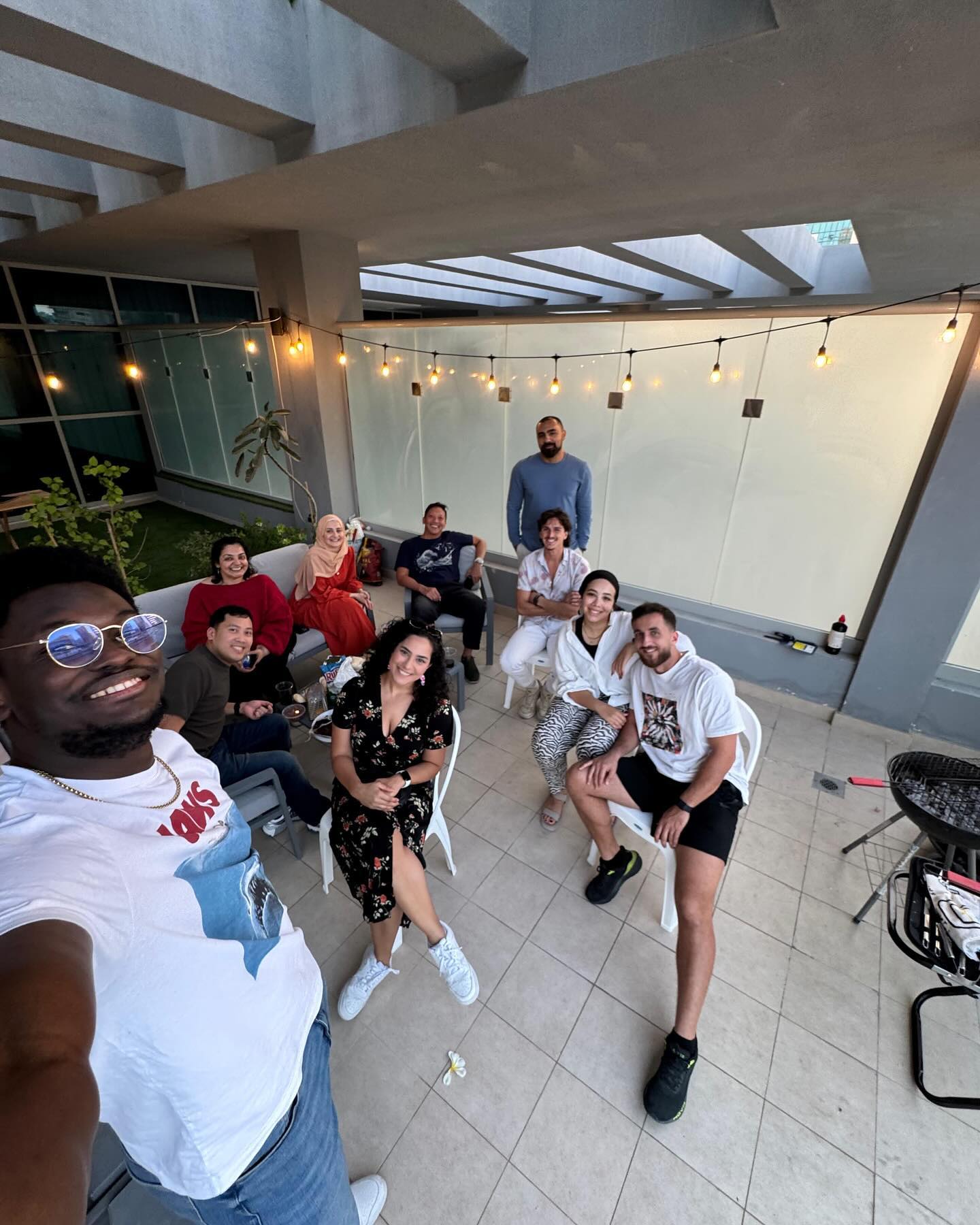 Annual LIBRA winter party! Amazing weather, company, and food. Happy holidays 🥳 #nyuad #libralab