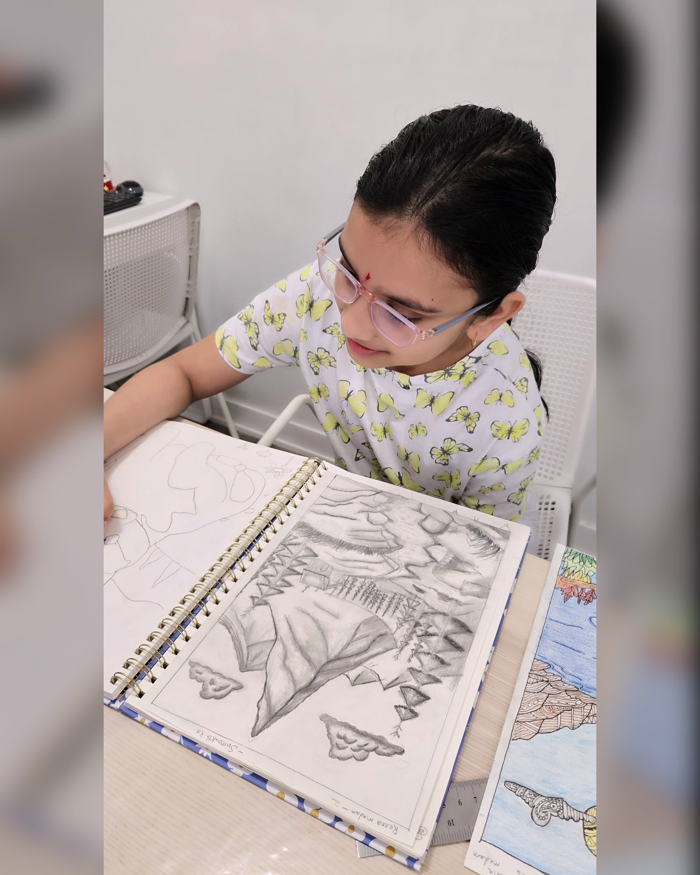 Meet our online learner, Srimoukthika.🎉
A wonderful blend of curiosity, creativity, and passion in every session. 🎨
ONLINE SESSIONS 🎨where art meets intention and learning feels effortless.
A space where creativity is nurtured, individuality is celebrated, and passion gradually transforms into refined skill.
These are not just classes….rather an experience of becoming. Meeting my students in online sessions is more than just teaching…..it’s about connection, creativity, and growing together.
Even through screens, the joy of sharing art feels real and inspiring.
And these little ones bring in such fresh energy, pure joy, and uninhibited creativity to every session. 🎨💫
#onlineartclasses #creativeconnection #artteaching #learnfromhome #artjourney