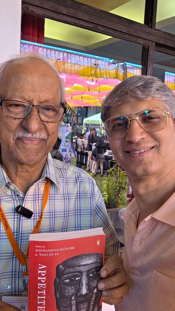 The Cream of the Milk by Bhai Damodar Mauzo — Jnanpith Award winner (one of India’s highest literary honours) is quiet, tender, and deeply human.
It’s a simple, moving story about a young mother.
If you want a deeper, more honest glimpse of Goa, Appetite: New Writing from Goa is a must.
Buy it for yourself. Gift it to your friends.