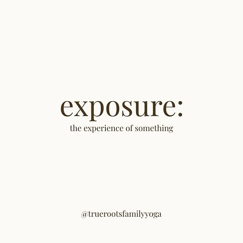 exposure: the experience of something
allowing children to experience healthy choices and options gives them an opportunity to absorb healthy choices and options. food, habits, words, positivity, meditation, actions, the list goes on. what are you exposing your children to? consider; exposure can also be subconscious. what are you indirectly exposing your child to?ย
nothing is good or bad, better or worse.
just choices and habits we can now bring awareness to.ย
babies areย sponges. toddlers are capable. children are curious. teens are looking for security. adults are looking for stability. it's not too late to begin today โจ