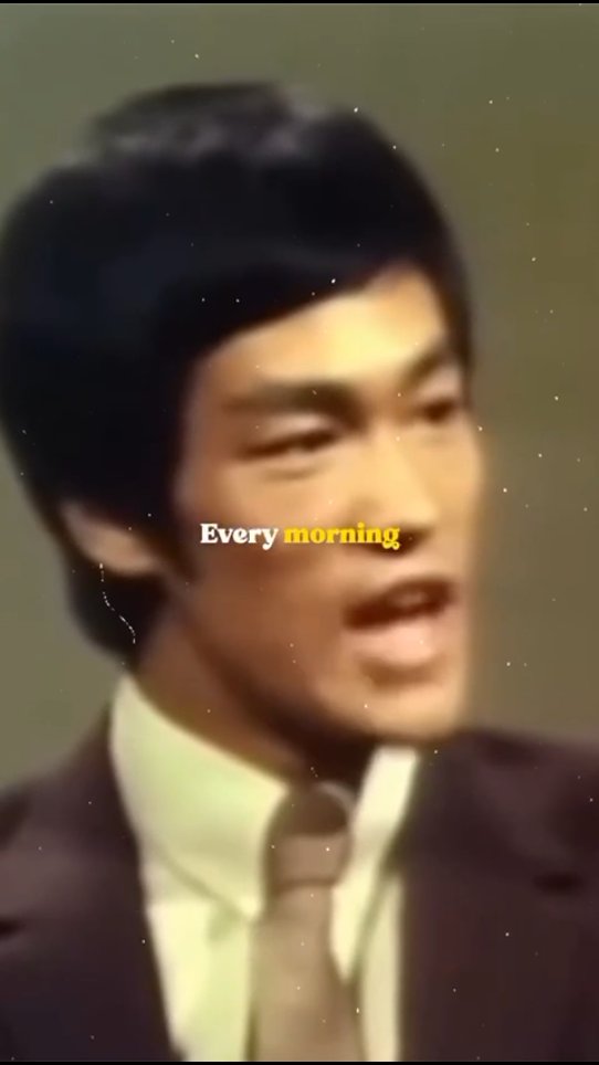 To change your life, do this every morning.