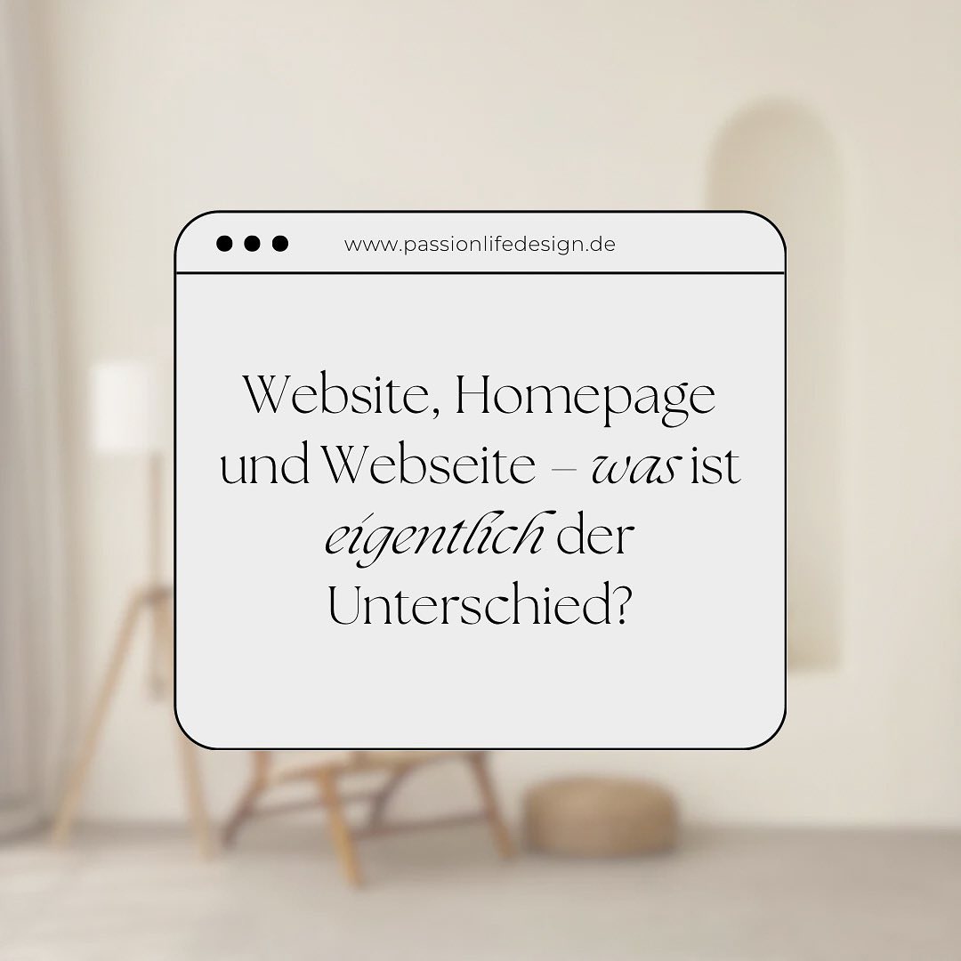 Na, kennst du den Unterschied zwischen Website, Homepage & Webseite?
Swipe dich durch den Post und du wirst es nie mehr verwechseln 👌🏼😉
Du spielst schon länger mit dem Gedanken, dir eine eigene Website zuzulegen, die rund um die Uhr für dich verkauft?
Dann klicke den Link in meiner BIO und vereinbare ein unverbindliches Erstgespräch.
Ich freue mich auf dich!
#webdesign #webdesignerin #wixwebsite #wixwebsitedesign #website #websitedesign #selbständigkeit #webdesignwomen #homepage #webseite