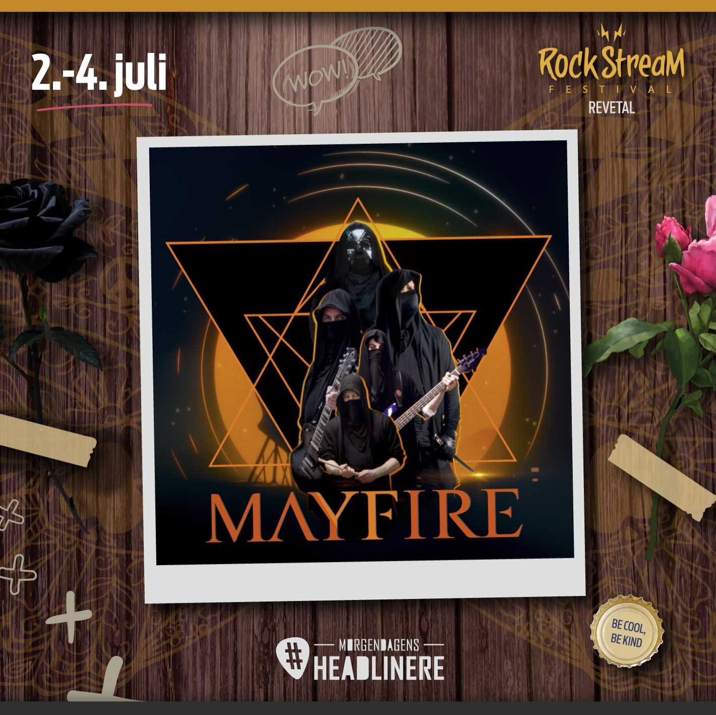 📡🔥Festival announcement📡🔥 We are excited to announce that we are bringing the fire to @rockstreamfestival this summer! See you there! 🔥🤘🥷🤘🔥 @livewireconcerts @infinityconcerts @rpm_roar