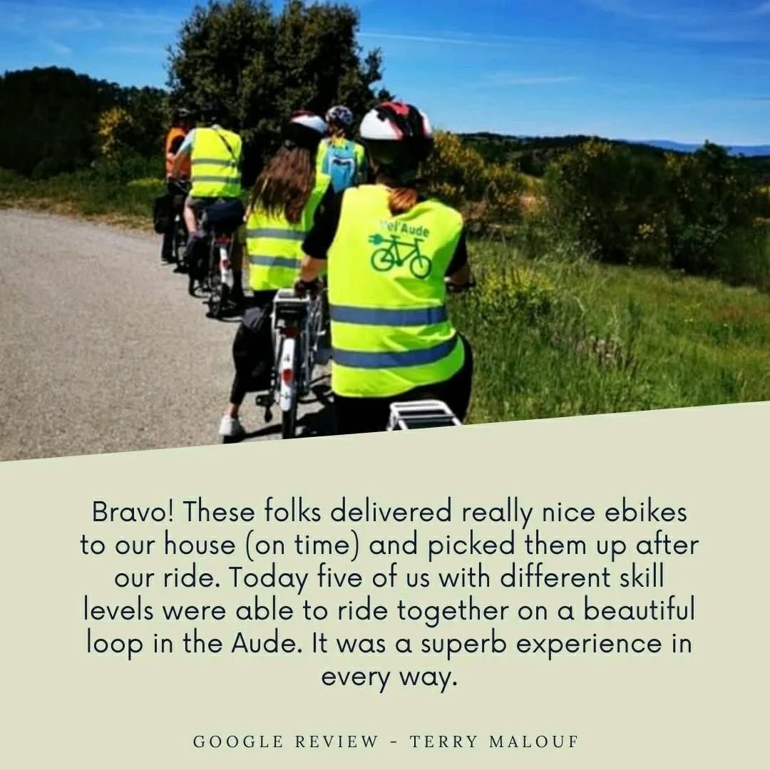 🇬🇧 Join us on one of our tours, or explore the Aude on your own. Renting an e-bike is a unique way to experience the French countryside. / 🇫🇷 Rejoignez-nous sur l'un de nos circuits, ou explorez l'Aude par vous-même. Louer un e-bike est une façon unique de découvrir la campagne française. / 🇳🇱 Ga met ons mee op een van onze tochten, of verken de Aude op eigen houtje. Het huren van een e-bike is een unieke manier om het Franse platteland te ervaren.
#linkinbio
#aude #limoux #malras #audetourisme #ebike #VAE #ebikeadventures #velaude #locationdevelo #cyclingfrance #pyreneescycling