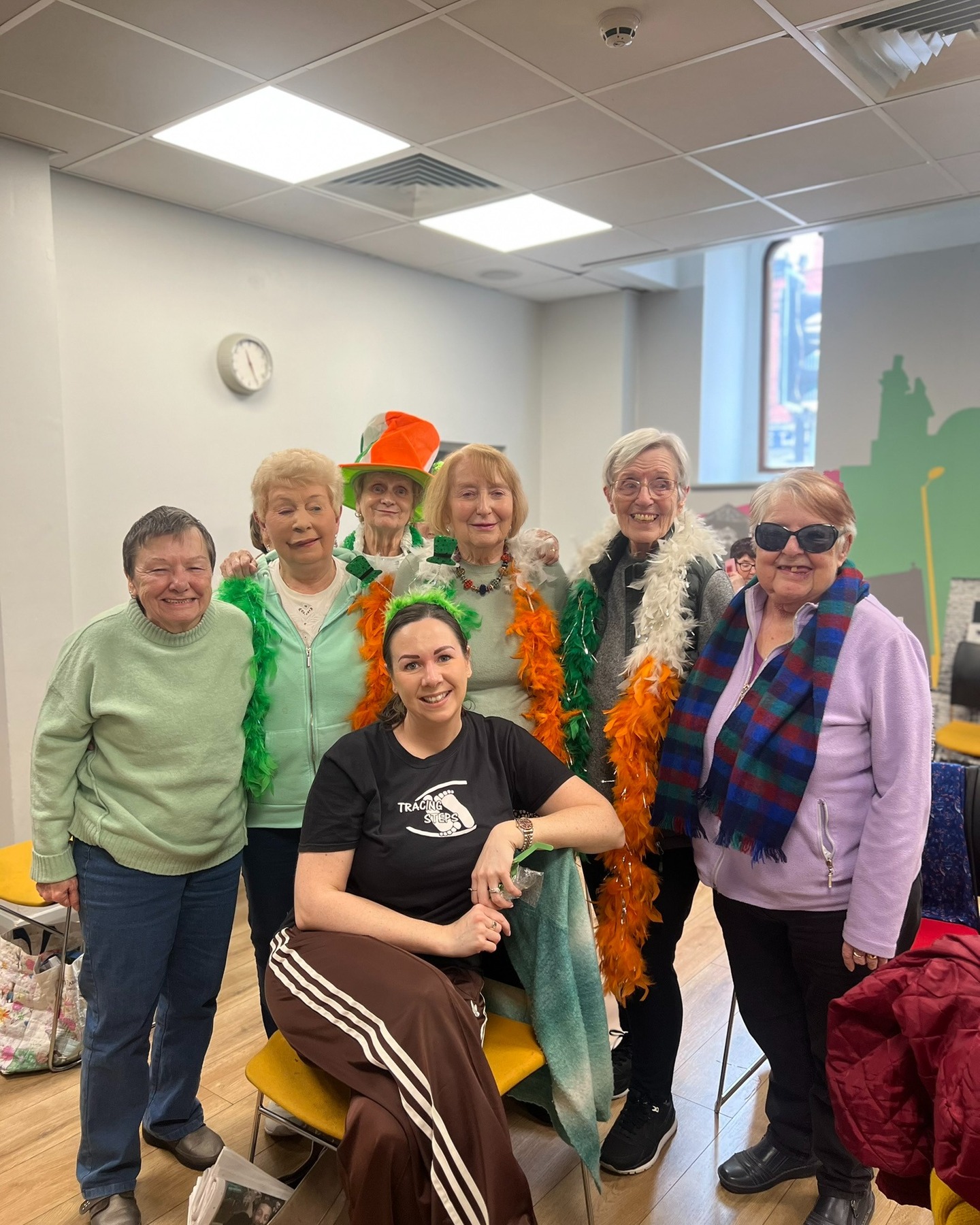 A few pictures of our lovely members wearing their best Irish hats! Thanks Clare for bringing all these props! You are the best!
#stpatricksday #irishcommunity #irish #celebrate #manchester #olderpeople