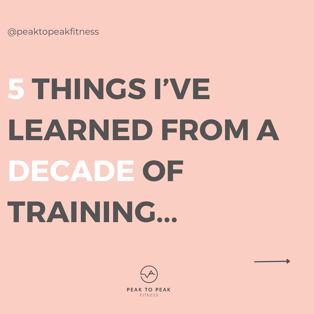 Things I’d tell myself, or anyone, at the start of their fitness journey ✨
When you start out, everything feels insurmountable. When you stick at it for long enough, it all clicks into place. You don’t sweat the little things because you know it’s not a linear journey. We move forwards, and we move backwards. There are ups and there are downs. And here are 5 of the biggest lessons I have learned 💭💛