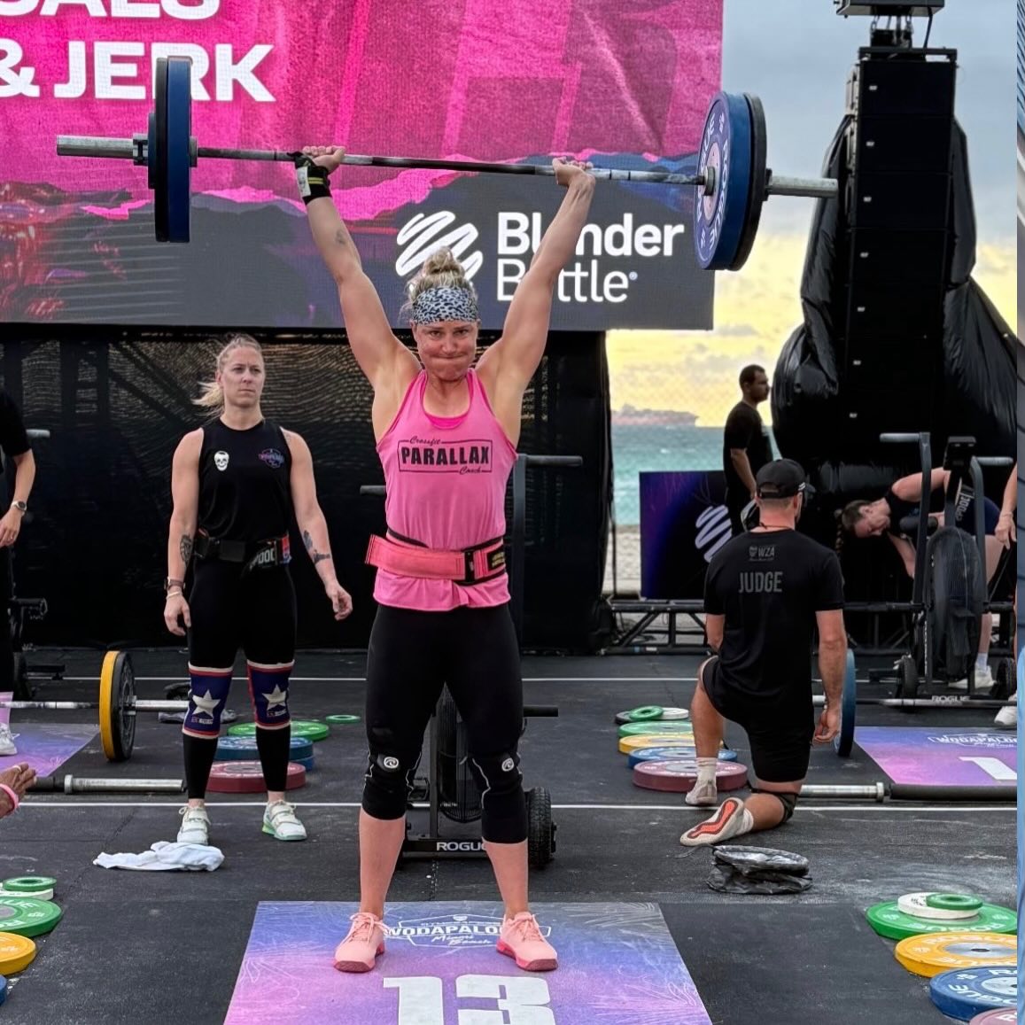 Congratulations to Coach Katie and @brigreen18 on a great performance at @wodapalooza last weekend. These ladies crushed it, and showed up for an event win on Sundays lift! That’s how it’s done 💪🏼