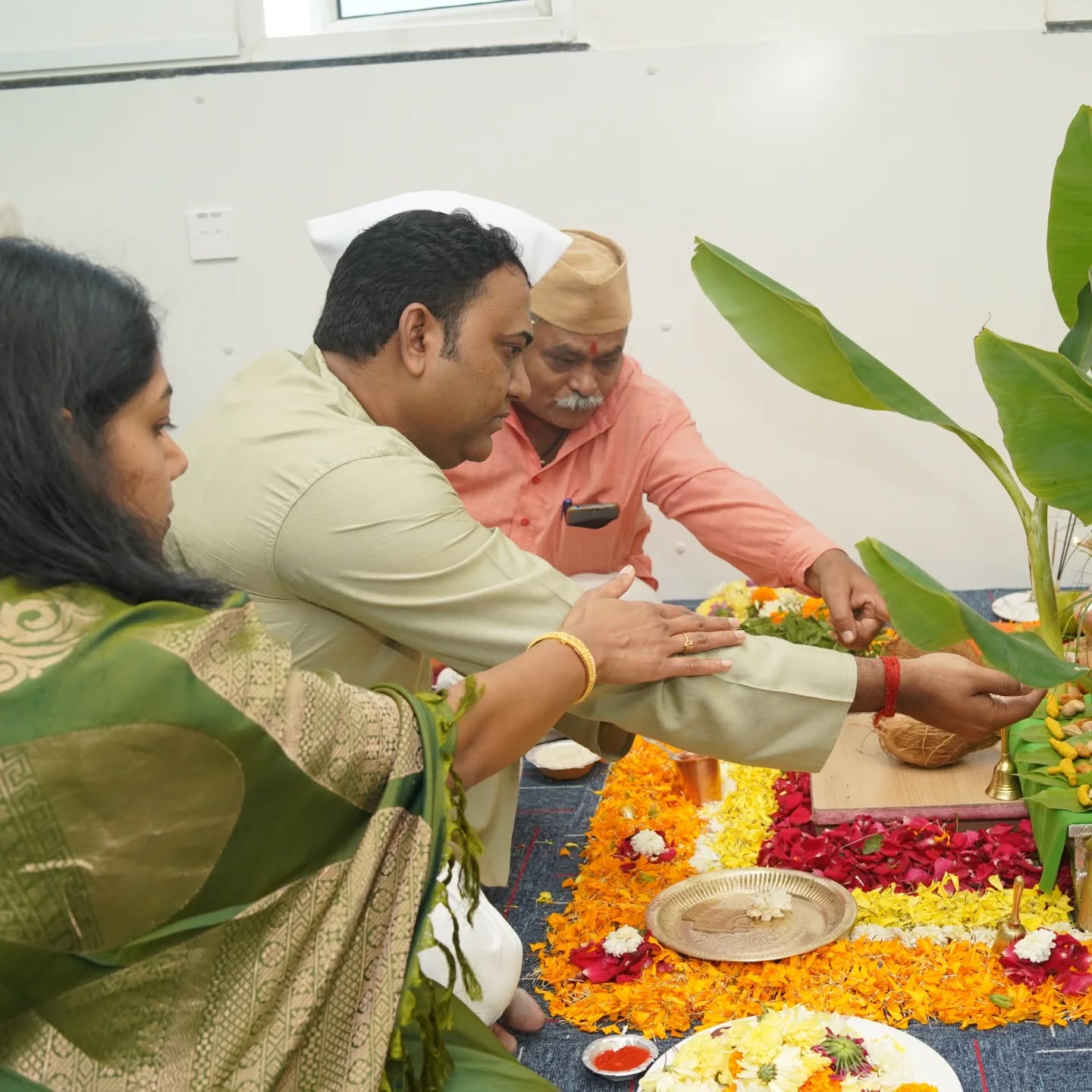 Some moments from Touchcore's new office Satyanarayan and Kalash Pujan. #NewOffice