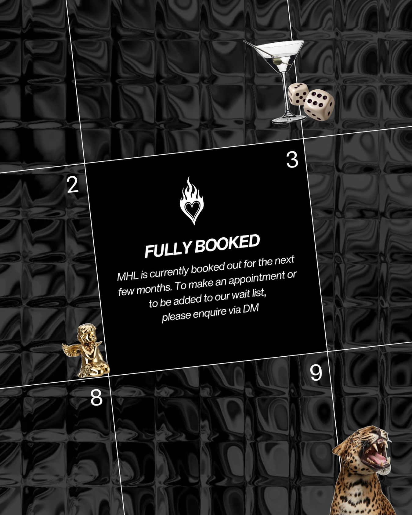 Just a friendly reminder that we are booked out for the next few months, If you’d like to secure your spot, send us a DM and we’ll get you booked in. 🖤