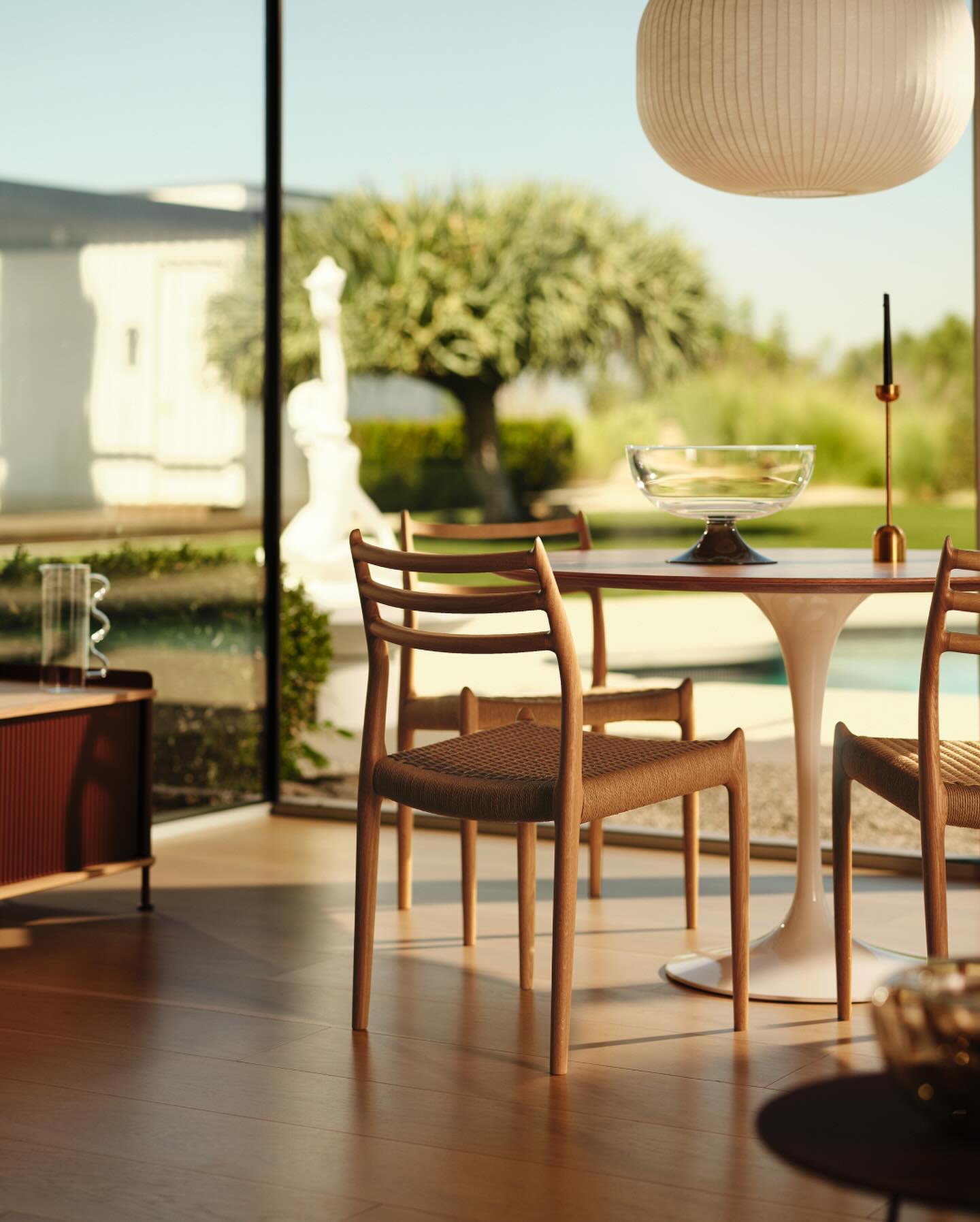 @designwithinreach featuring our Møller 78’s in oak wood with a natural woven paper cord seat.
Bring texture to the table with a rich mix of materials – from the airy shade of the Strand Pendant Lamp to the rippled steel doors of the Enfold Sideboard from Muuto to the warmth of the Møller Model 78 Chair’s distinctively Danish handwoven cord seat.
.
.
.
#moller #møller #madeindenmark #danishdesign #interiordesign #midcenturymodern #scandinaviandesign #home #chair #collaboration #photography #architecture #handmade #singapore