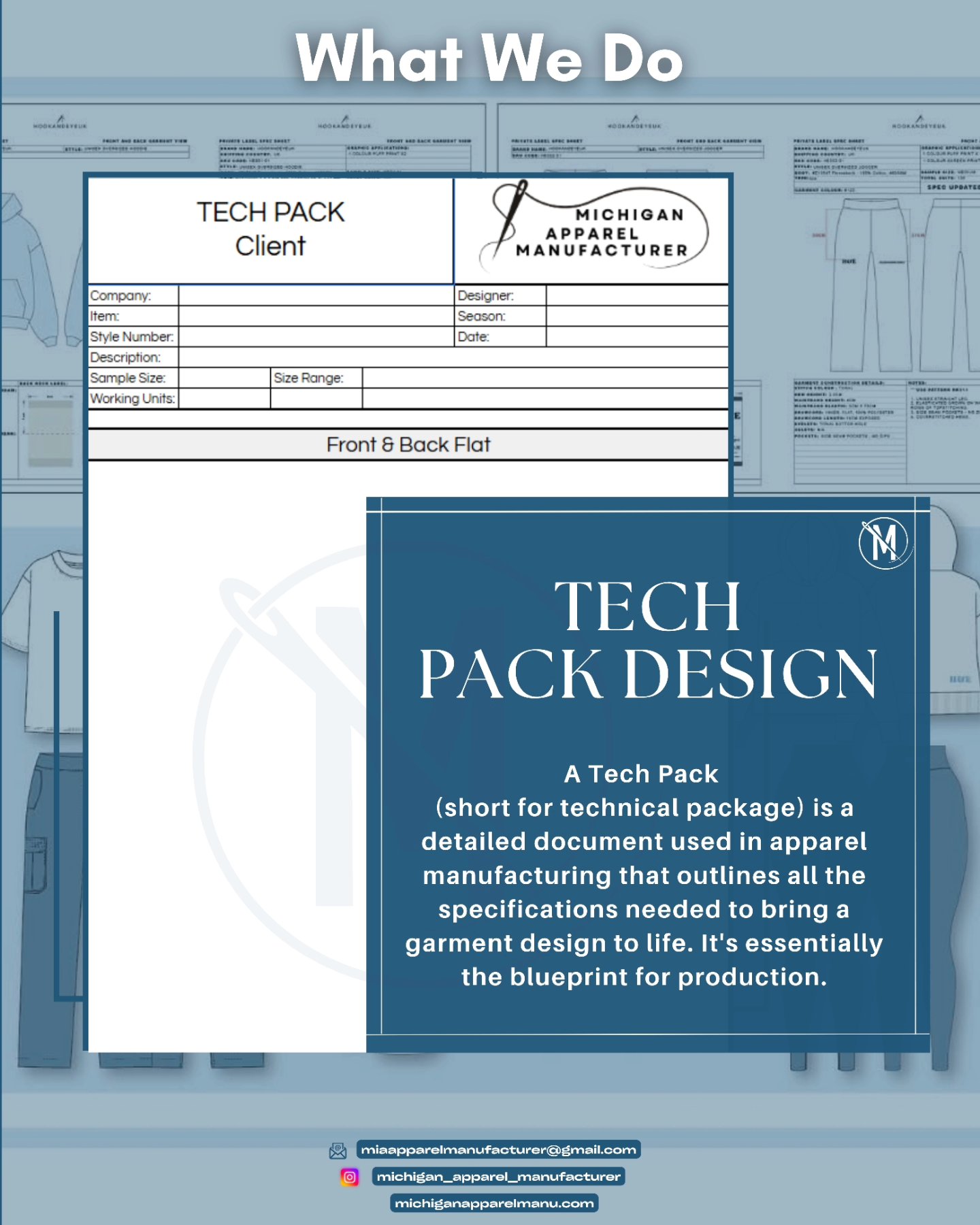 Swipe to see the services we offer!
#ClothingProduction #fashiondesign #fashionstartup #ApparelProduction #ApparelManufacturing #MadeInMichigan #MadeInUSA #fabricsourcing