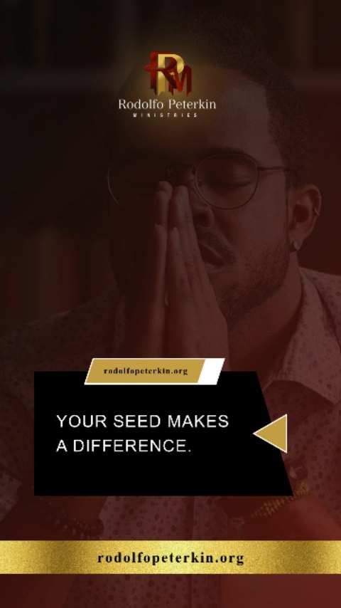 Family, sometimes we underestimate what a single seed can do.
A seed looks small in the hand. But once planted, it carries life, impact, and multiplication.
“Give, and it will be given to you.” Luke 6:38
When you sow into Rodolfo Peterkin Ministries, you are not just giving. You are partnering in purpose. You are helping proclaim the Gospel of the Kingdom. You are helping save, heal, and transform lives through the power of God’s Word.
Your seed makes a difference.
It helps us reach beyond walls and across nations. It strengthens families. It supports teaching, discipleship, and outreach that continues long after a service ends.
And what you plant in faith, God causes to grow.
If you feel led to sow, our Digital Offering Basket is available. Every gift, large or small, is received with gratitude and prayer.
We would also love to worship with you this Sunday at 10:30 AM EST. Join us live online and be part of what God is doing in our community.
If you missed a message, visit YouTube and listen to “Becoming Fruitful” and “I Surrender All.” Let that Word water the seed in your heart.
Together, we plant.
Together, we grow.
Together, we reach the world.
⛪ Join us Sunday at 10:30 AM EST
#RodolfoPeterkinMinistries #KingdomImpact #FaithInAction #ChristianCommunity #PowerOfGiving