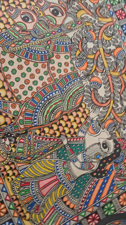 🌅 Madhubani Magic with Visvakrit 🌅
Embrace the vibrant beauty of Madhubani art! This stunning piece by Visvakrit captures the essence of tradition, celebrating life, nature, and spirituality. 🌸✨
🖌️ Why the East?
Did you know that placing artwork in the east direction is believed to bring positive energy and prosperity? This enchanting painting not only enhances your space but also invites the warmth of the morning sun and new beginnings into your home. ☀️
🔍 About the Painting:
Intricate patterns, rich colors, and deep cultural significance are hallmarks of Madhubani art. Each brushstroke tells a story, connecting us to our roots and the beauty of the world around us.
🖼️ Add a touch of tradition to your decor!
Explore Visvakrit's artistry and let this painting transform your space. Perfect for living rooms, studies, or meditation corners.
DM on +919266886221
#MadhubaniArt #Visvakrit #HomeDecor #Art #Tradition EastDirection PositiveEnergy CulturalHeritage