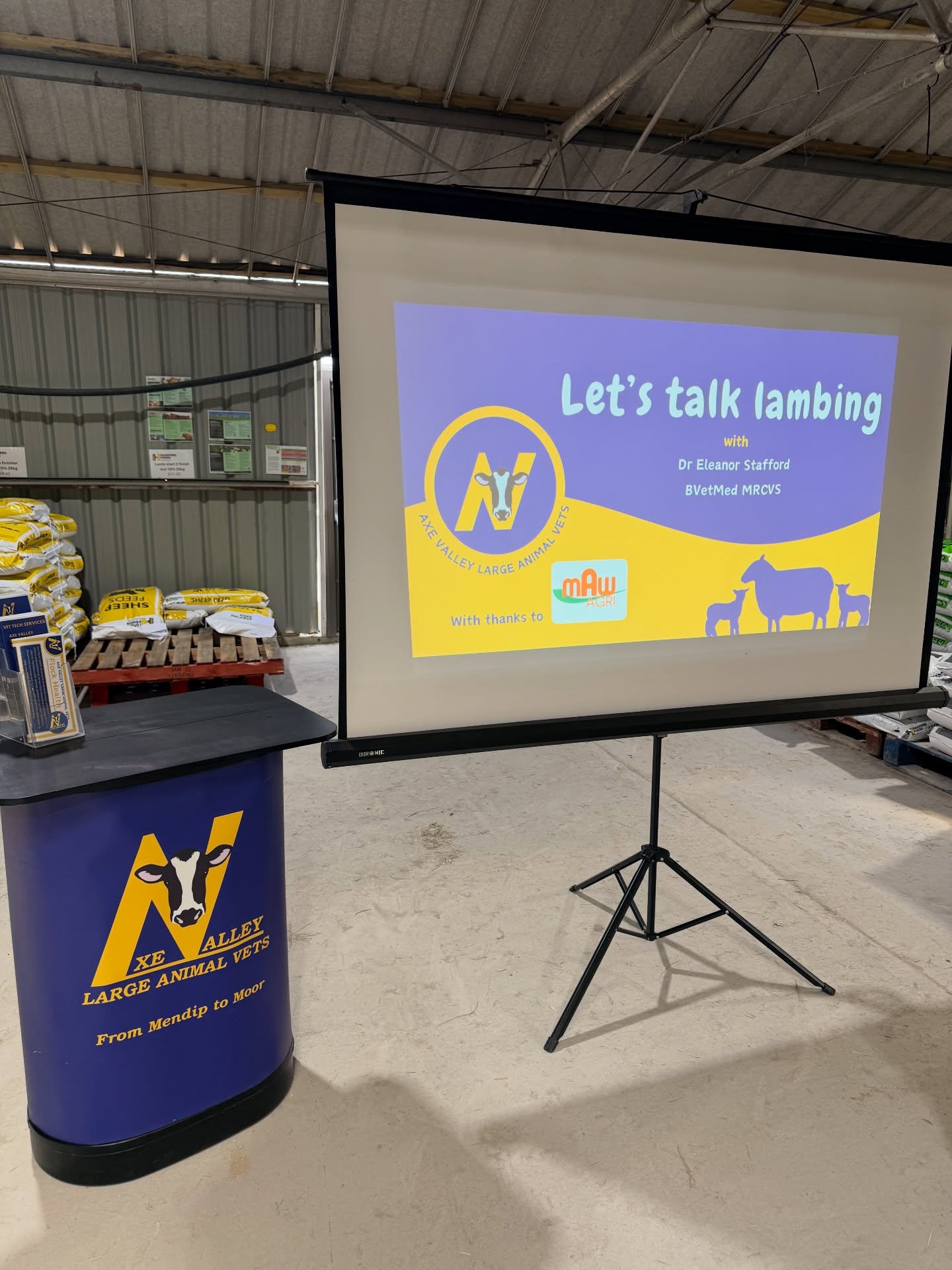Thanks to @maw_agri for inviting us to talk at their Farm Day. It was nice to see some familiar faces alongside the new! 😊🐑