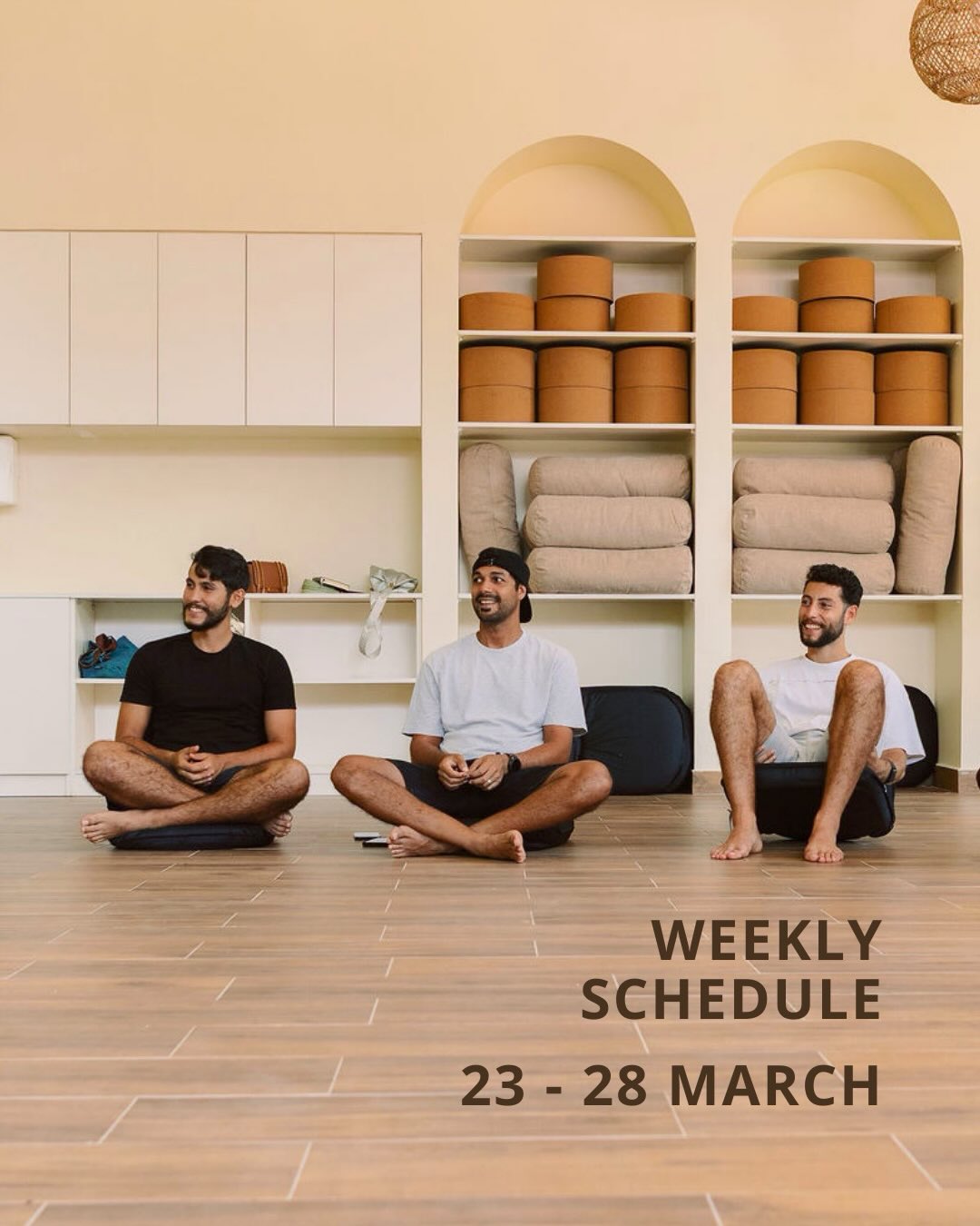 This week at Umoja Wellness Sanctuary 🌞
Move and strengthen with Hatha Yoga, Flexibility Flow, Chakra Yoga, Vinyasa Flow with Yoga Nidra, Barre, Dance Fitness, Reformer Pilates, and Dynamic Training & Padel Conditioning.
Unwind with Yin Yoga, Restorative Yoga, Sound Bath, and 9D Breathwork. Little ones are welcome at Melody Makers and Creative Playtime.
Friday evening is something special ✨ join us for Akili Art Space with Nyanzula. A deeply nourishing art therapy session to release, reflect, and reconnect with yourself 🤎
Weekend highlights: Power Yoga and The Movement Lab (Female Dance Class) with Ashna.
Swipe to see the full schedule.
Book via WhatsApp
#BeUmoja