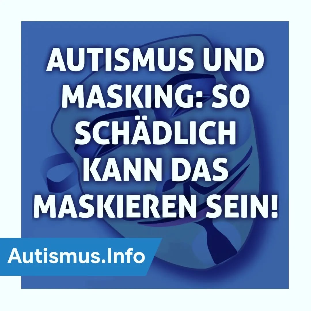Wissenschaftliche Studien zeigen, dass Menschen im Autismus-Spektrum stärker maskieren als Menschen ohne #Autismus oder Personen mit #ADHS.*1 Dabei kann das Maskieren verschiedene negative Auswirkungen haben, auf welche im Folgenden genauer eingegangen werden soll:
1. Psychische Belastung und emotionale Erschöpfung:
Masking erfordert eine enorme Menge an Energie und führt oft zu psychischer Erschöpfung. Viele #Autisten beschreiben das Masking als ständige Anpassung und Kontrolle über ihr Verhalten, um etwa Reaktionen vorherzusagen, Gesichtsausdrücke bewusst zu steuern oder Small Talk zu führen. Diese permanente Überwachung des eigenen Verhaltens kann auf Dauer überwältigend sein und erhöht das Risiko für Angstzustände und Depressionen.
2. Verlust des eigenen Selbst und Identitätsprobleme:
Da Menschen mit Autismus häufig versuchen, so zu wirken, wie es ihre Umgebung erwartet, entsteht schnell ein Widerspruch zwischen ihrer inneren Wahrnehmung und ihrem äußeren Verhalten. Langfristig kann dies dazu führen, dass sie sich selbst entfremden und ihre eigenen Bedürfnisse und Grenzen ignorieren. Das Gefühl, ein "falsches Ich" zu leben gehört zu den häufigsten von Autisten beschriebenen Lebenserfahrungen.
3. Physische und gesundheitliche Folgen
Die andauernde mentale und emotionale Belastung durch Masking kann auch physische Auswirkungen haben. Durch den erhöhten Stresspegel entstehen häufig psychosomatische Beschwerden, die sich beispielsweise in chronischen Kopfschmerzen, Schlafstörungen oder Magenproblemen äußern. Langfristig kann #Masking auch das Immunsystem schwächen, da der Körper durch die kontinuierliche Stressbelastung in einen Zustand der Überforderung gerät. Betroffene berichten zudem häufiger von körperlichen Beschwerden, die durch die dauerhafte Anspannung entstehen, wie Muskelverspannungen oder Herz-Kreislauf-Probleme.
Wichtig! Es gibt noch viele weitere negative Folgen von Masking, welche entstehen können. Aufgrund der zahlreichen negativen Folgen wird in der autistischen Community und in der Forschung zunehmend für eine stärkere Akzeptanz und Authentizität geworben.
1* https://onlinelibrary.wiley.com/doi/full/10.1002/aur.3099