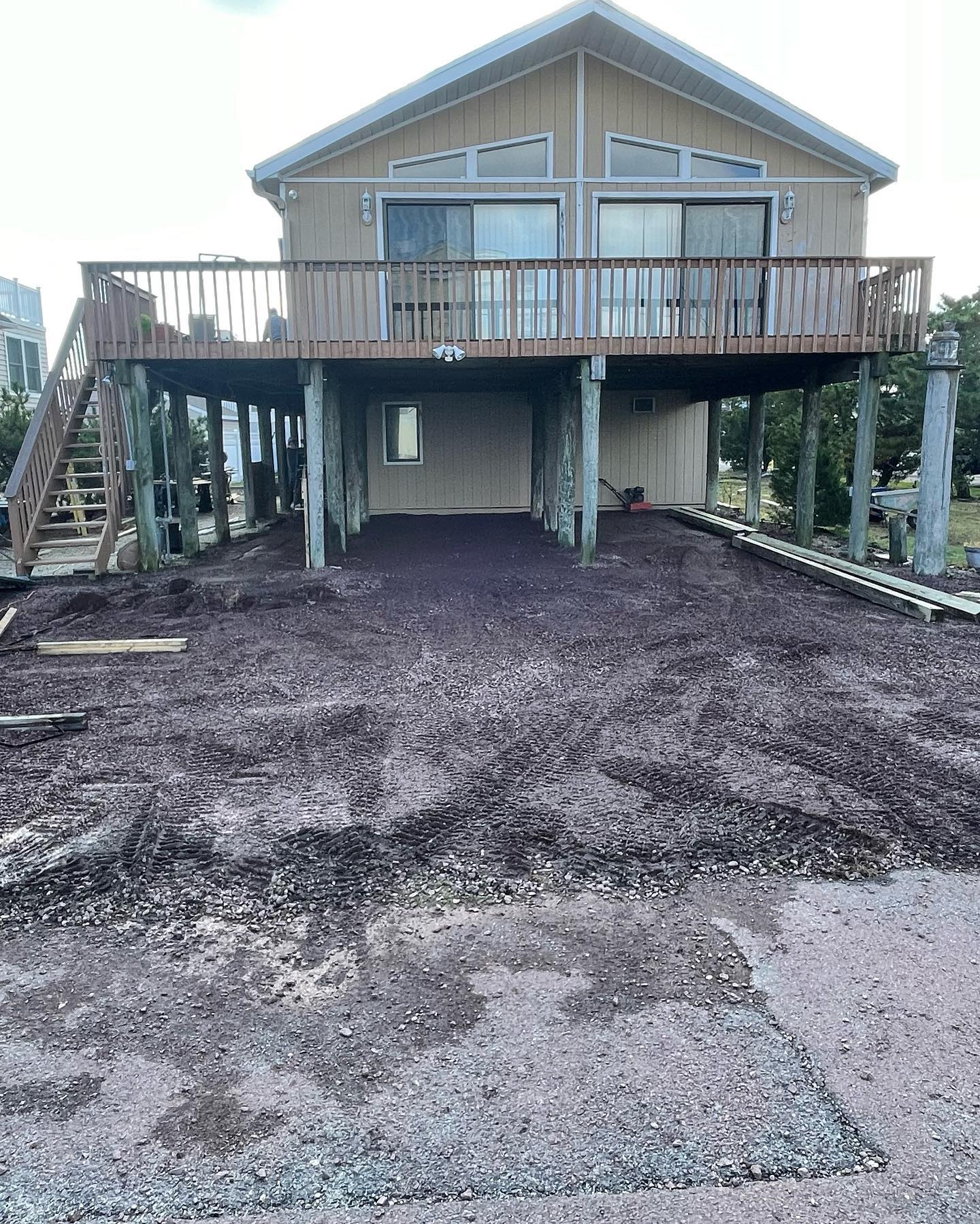 This driveway facelift was a no brainer! Updated look by @unilock pavers. Give us a call for fast results! #LandoverSea