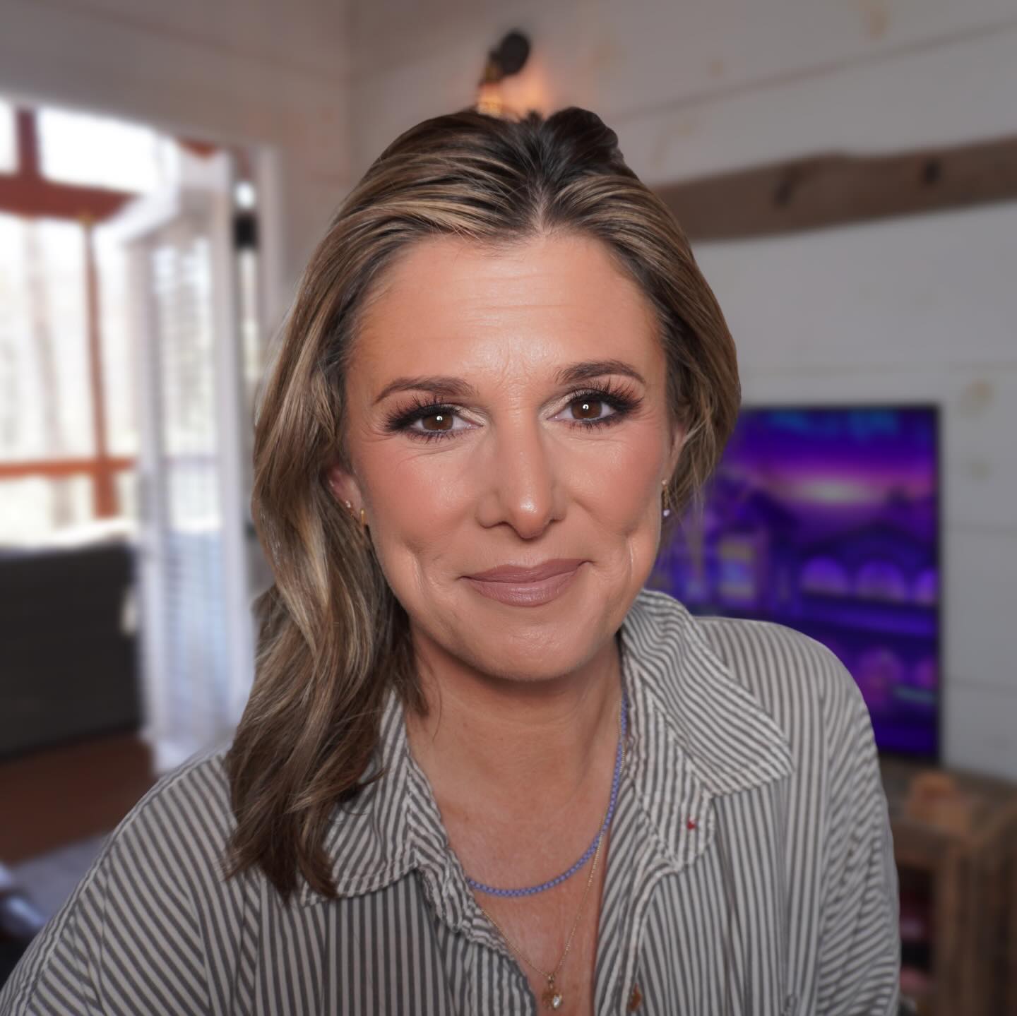 Soft Glam for Danielle 💋 swipe for before ➡️