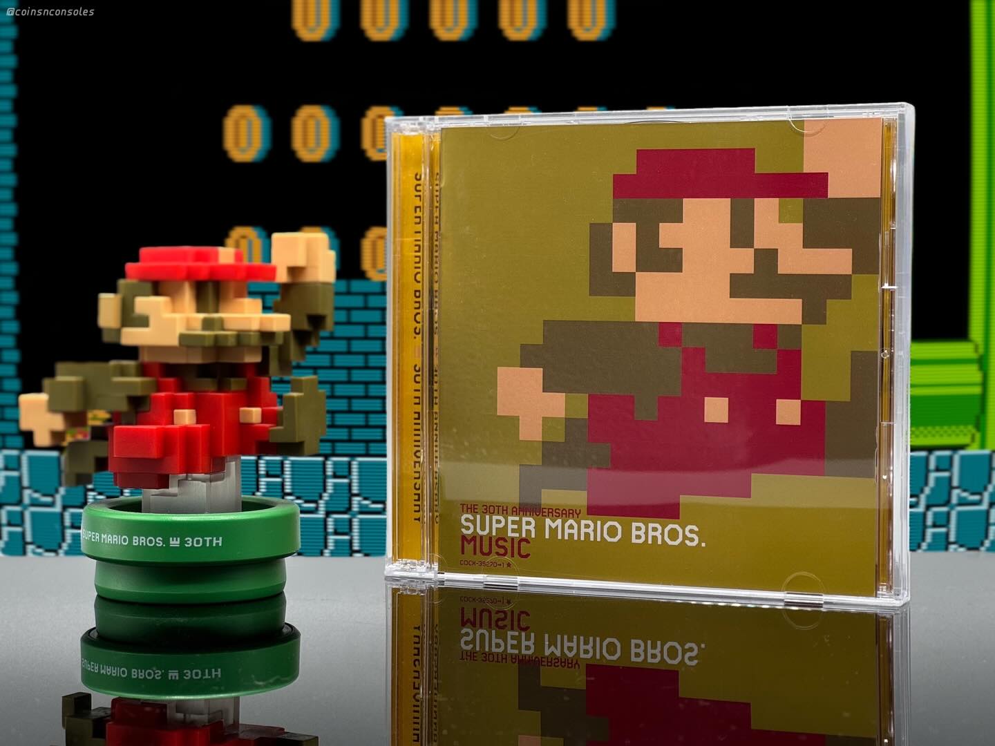 This week we’re highlighting some classic and original video game soundtracks. This time we’re looking back 10 years to The 30th Anniversary Super Mario Bros. Music album. This album released in Japan on 9/15/2015 and spans 18 Mario titles, from 1985’s Super Mario Bros. on the NES through 2015’s Super Mario Maker on Wii U.
With an aptly numbered 30 tracks of Mushroom Kingdom goodness, this unique collection of Mario melodies is a wonderful journey through 3 decades of one of gaming’s most endearing franchises! 🍄
———————
#nintendo #nintendomusic #supermario #ニンテンドー #スーパーマリオ