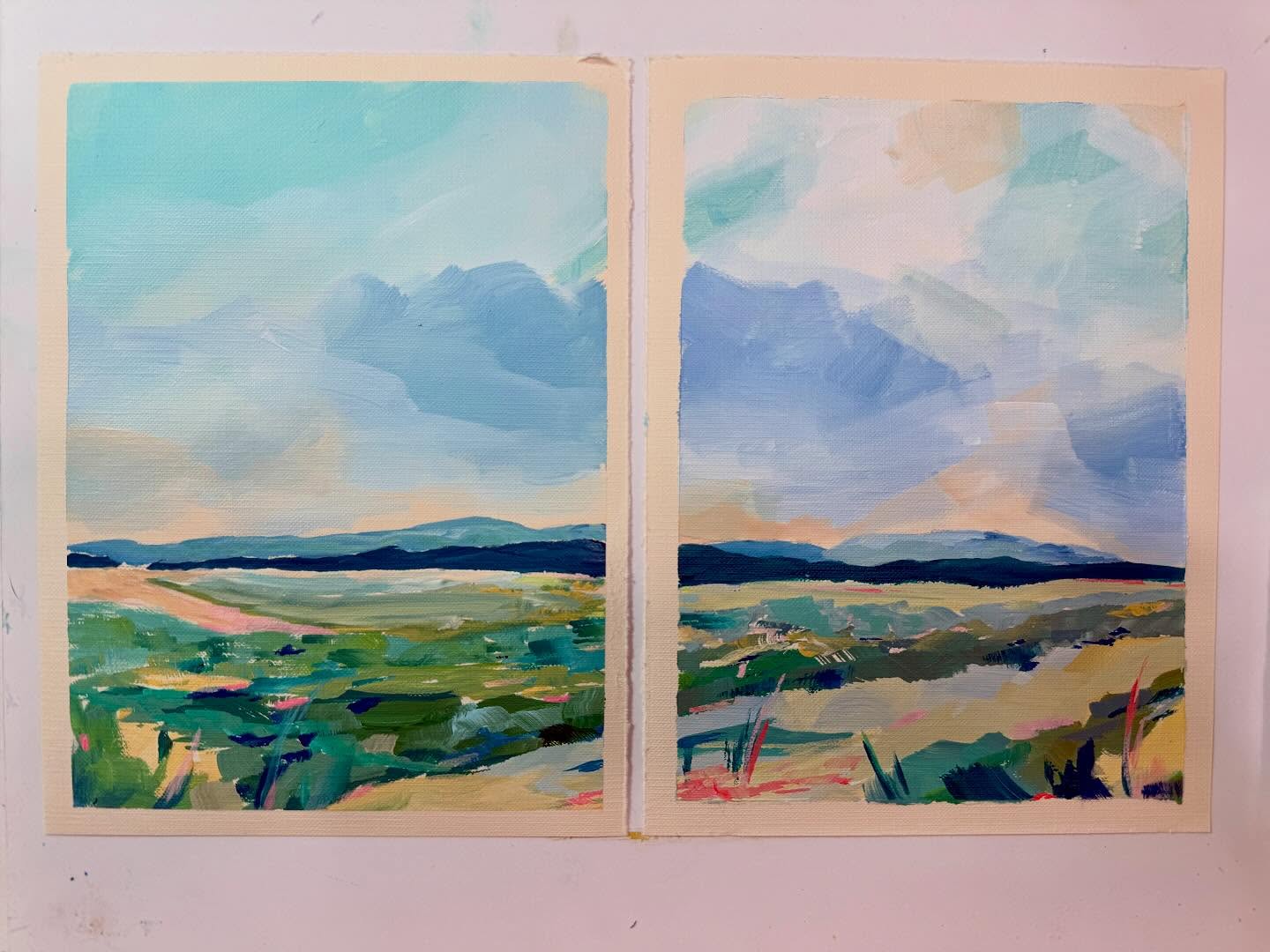 Yay for Friday 💫 This is a sketch I did today for a commission diptych I’m going to be painting soon. Each painting will be on 30x40 inch canvases - the biggest size I’ve painted on yet. Excited to get started on them next week! Or maybe, even this weekend. Inspired by scenes around Nehalem Bay, Oregon.
Also: I’m five followers away from 1,000 - a goal that has eluded me for six years. I don’t get why growth on this platform has been so painfully slow but I sure appreciate all of you who have chosen to follow along, support my art, and be a part of this journey! Thank you ☺️
Have a great weekend everyone!
@gillespiedentistry
#landscapeartwork #commissionartwork #pnwart #pnwartist #nehalembay