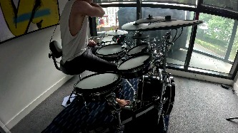 Just in case the drummer doesn't show up to your wedding!