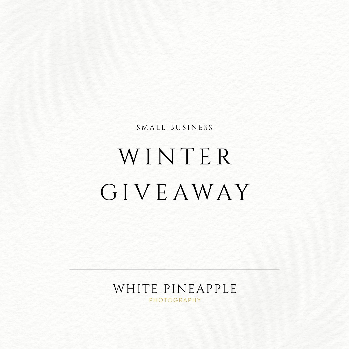 * NOW CLOSED *
You will not want to miss this one…
We are so happy to share our Winter Giveaway with you all, worth over £1000. This is a heartfelt THANK YOU to each and every one of you for supporting us in our first year of business 🤍
We wanted to take this opportunity to celebrate the small businesses that are around us. Always working hard to create pieces for you and your loved ones that are just as meaningful as they are beautiful!
You could WIN…
• Natural Soy Wax Candle from @homebirdcandleco
• Handmade Leggings from @oopsadaisy_uk
• £15 Gift Card to spend with @madebymilliegrace
• £25 Gift Card to spend with @chiki_little_prints
• Embroidered Knit Jumper from @myforeverknit
• Fairy Letter Writing Set from @emilyedkinsillustration
• Photography Experience, 10 Digital Images and Duo Artwork (WORTH £1060) from @whitepineapplephotographymk
ENTER…
✨ Like This Post
✨ Follow Our Small Businesses
✨ Tag A Friend
✨ Share To Your Stories (BONUS)
Each tag will count as an additional entry.
Good Luck!
Terms & Conditions: This competition is open to the UK only and closes at 12:00 pm on 24 December 2024. Entrants must be 18+. Winner will be announced and contacted by this account. Please be aware of spam accounts! This is not associated with, sponsored or endorsed by Instagram.